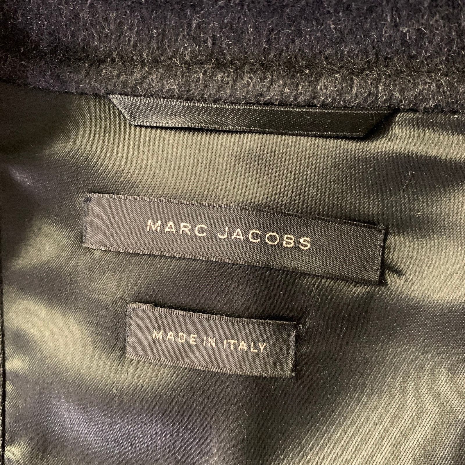 Marc Jacobs MARC JACOBS Size XL Grey Charcoal Wool Coat Size US XL / EU 56 / 4 - 5 Thumbnail