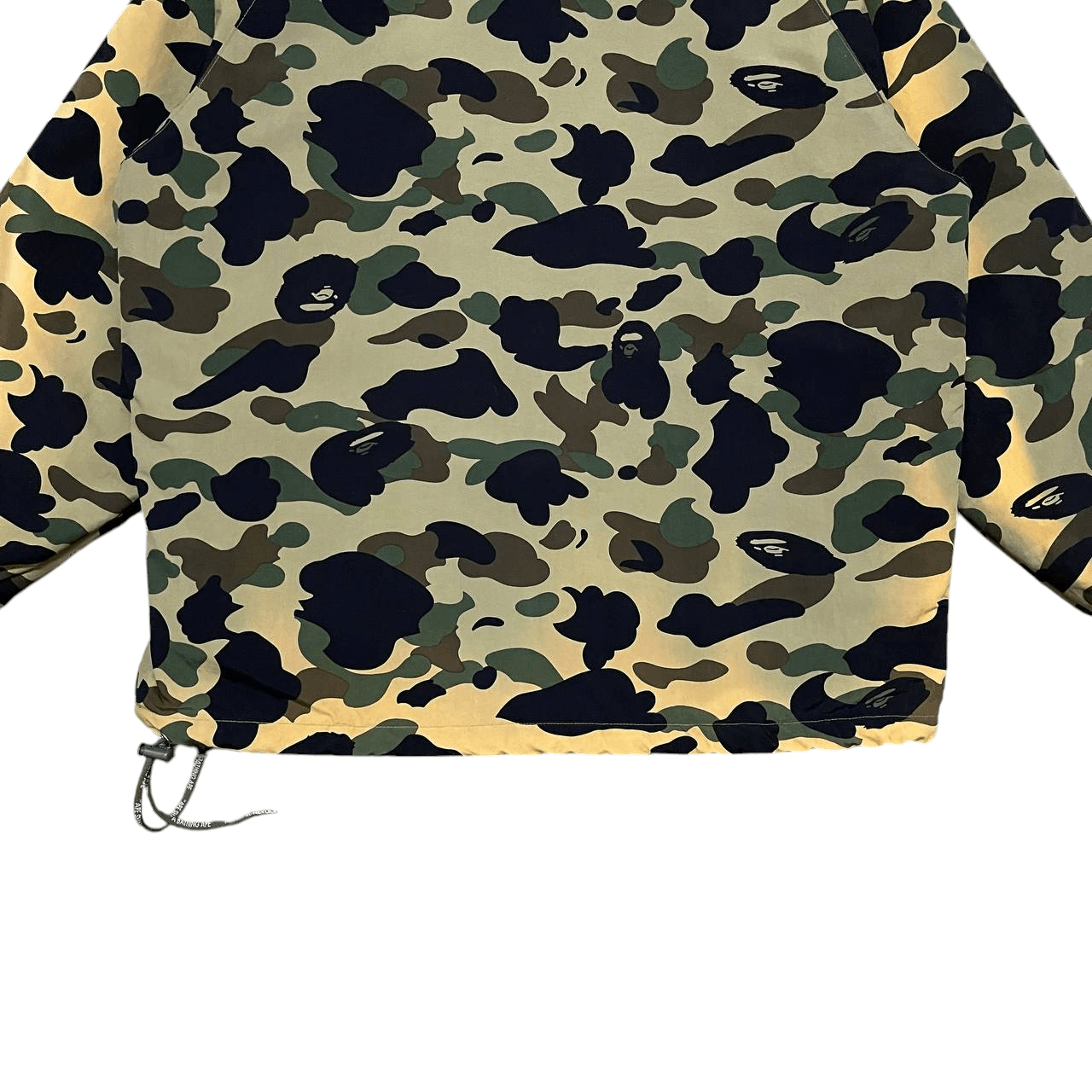 Bape Bape 1st Green Camo Half Zip Pullover Jacket Size US M / EU 48-50 / 2 - 15 Thumbnail