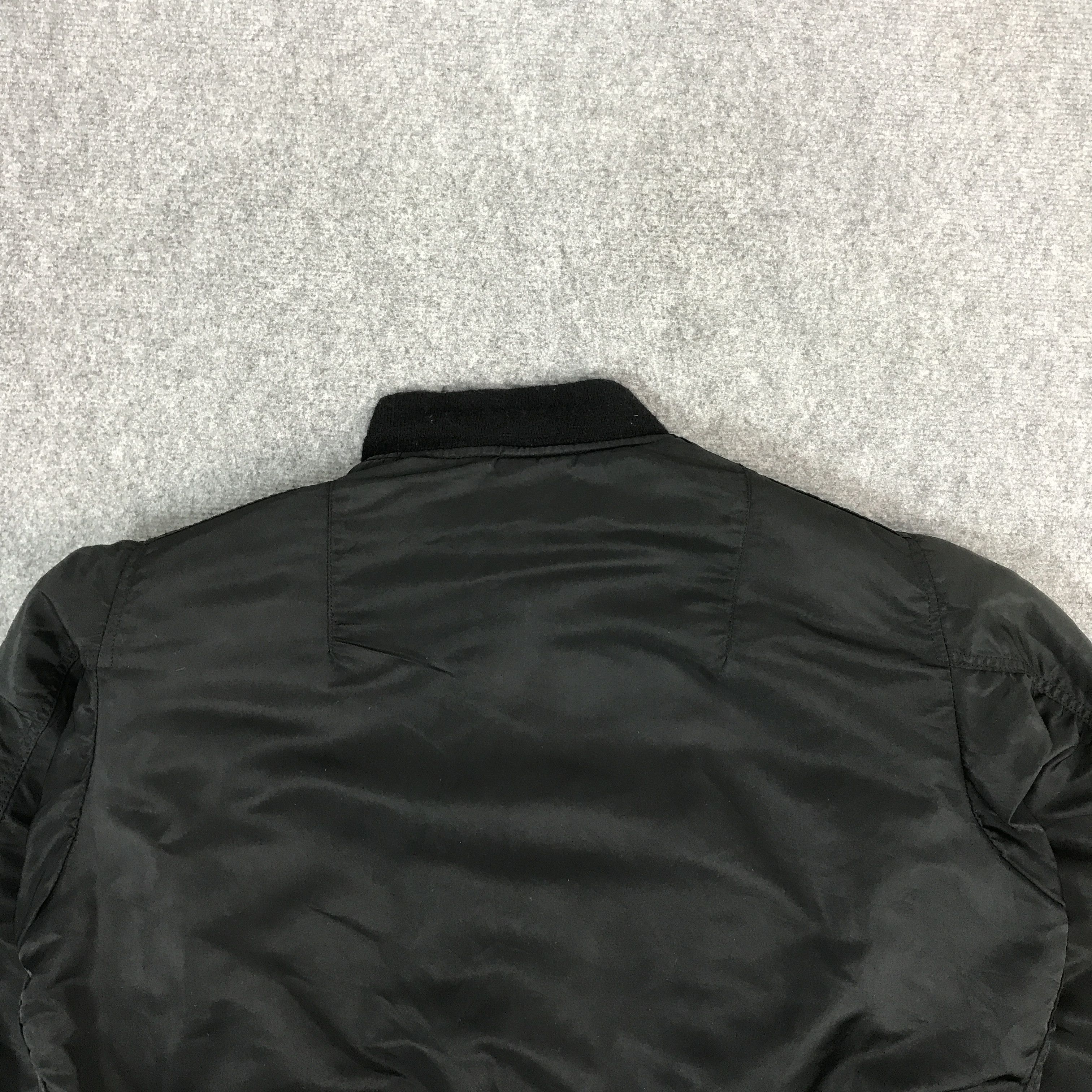 Alpha Industries × Japanese Brand ALPHA INDUSTRIES FLYERS MAN MA1 BOMBER BLACK JACKET Size US XL / EU 56 / 4 - 4 Thumbnail