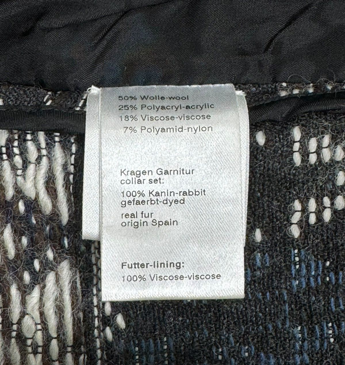 Akris Akris Punto Knit Wool-Viscose Coat Ornament Printed Size XL / US 12-14 / IT 48-50 - 20 Thumbnail