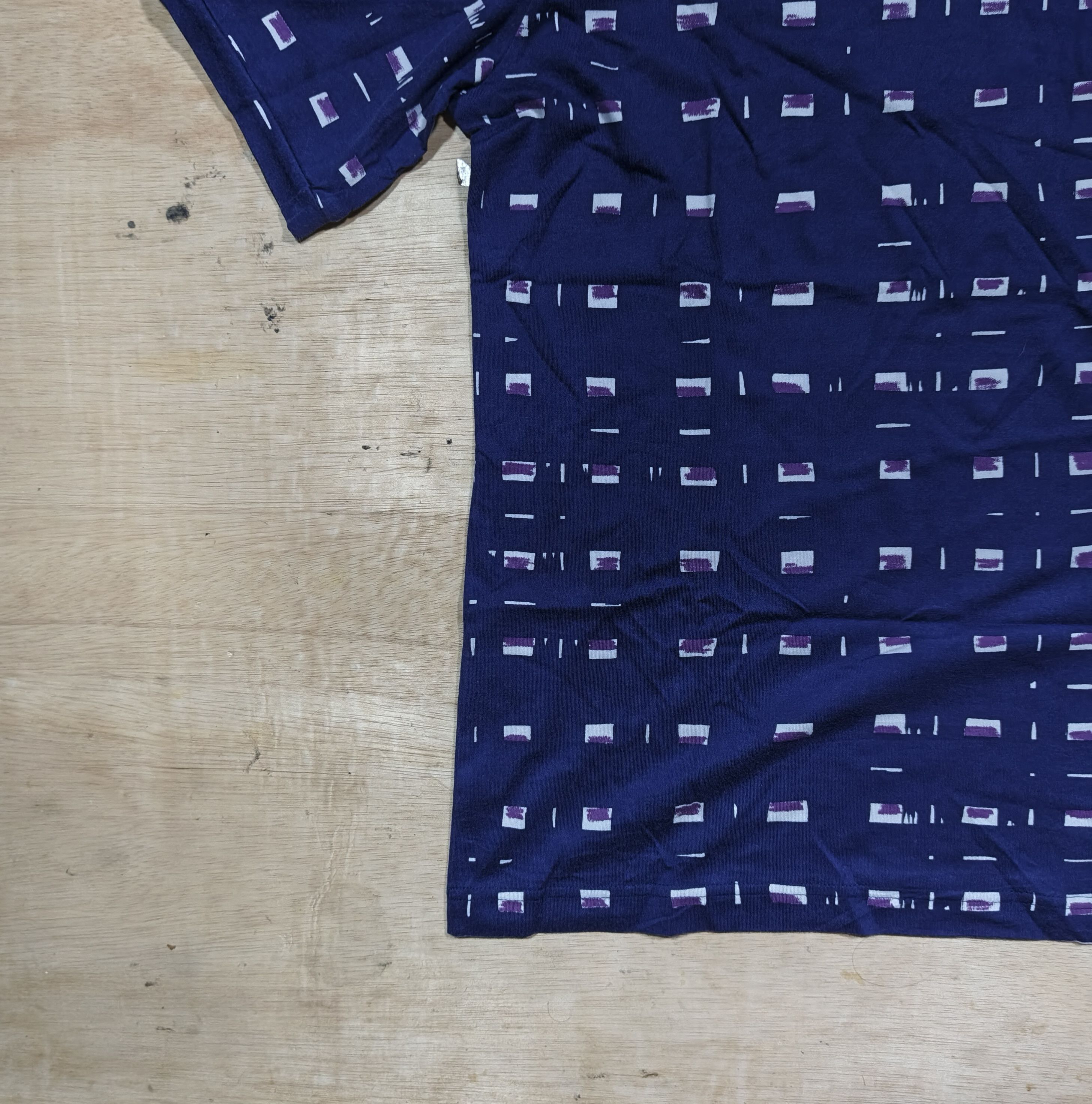 Japanese Brand matohu window pattern aop t-shirt Size M / US 6-8 / IT 42-44 - 8 Thumbnail
