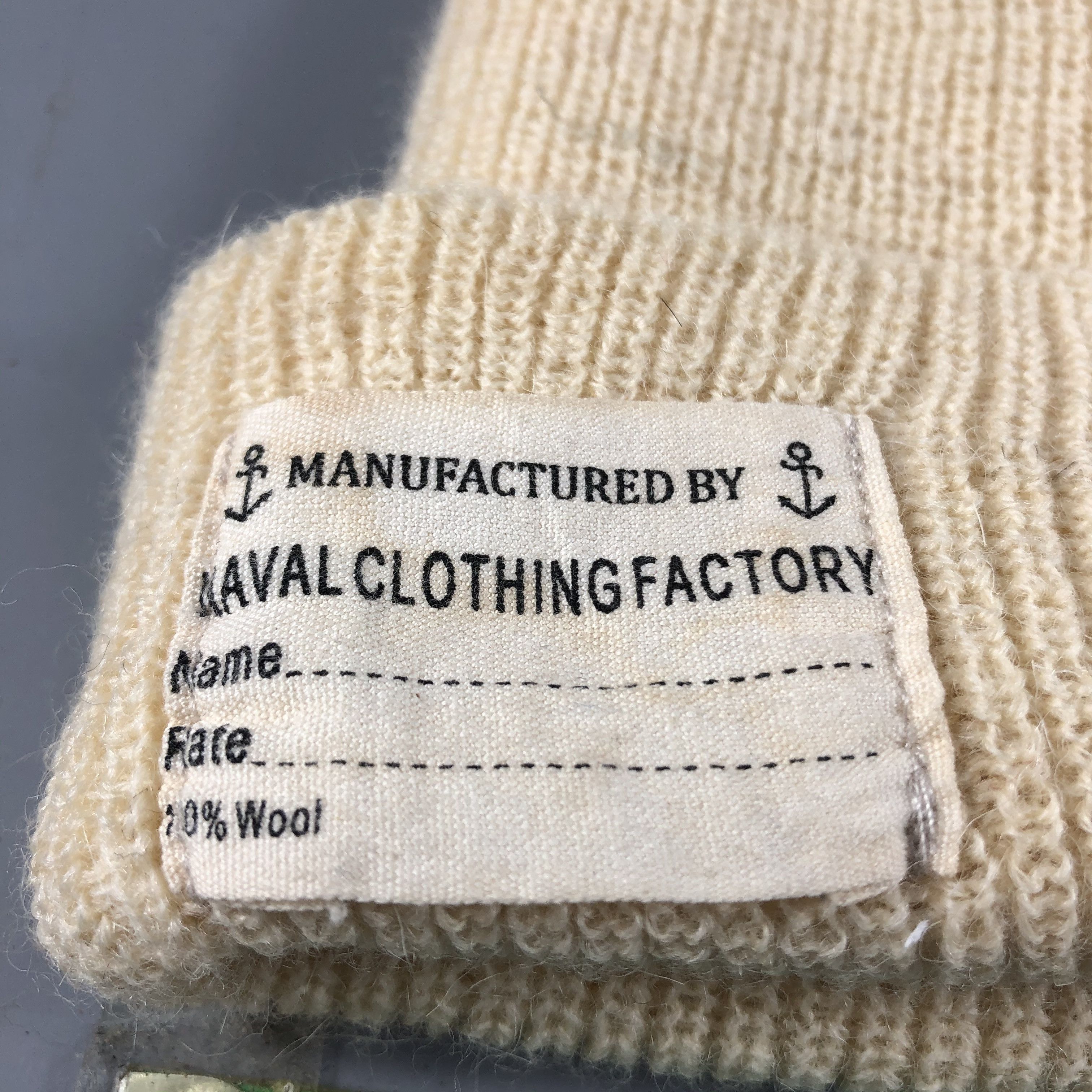 Naval Clothing Factory Naval Clothing Fisherman Beanie Snowcap Snow Hat B768 Size ONE SIZE - 4 Thumbnail