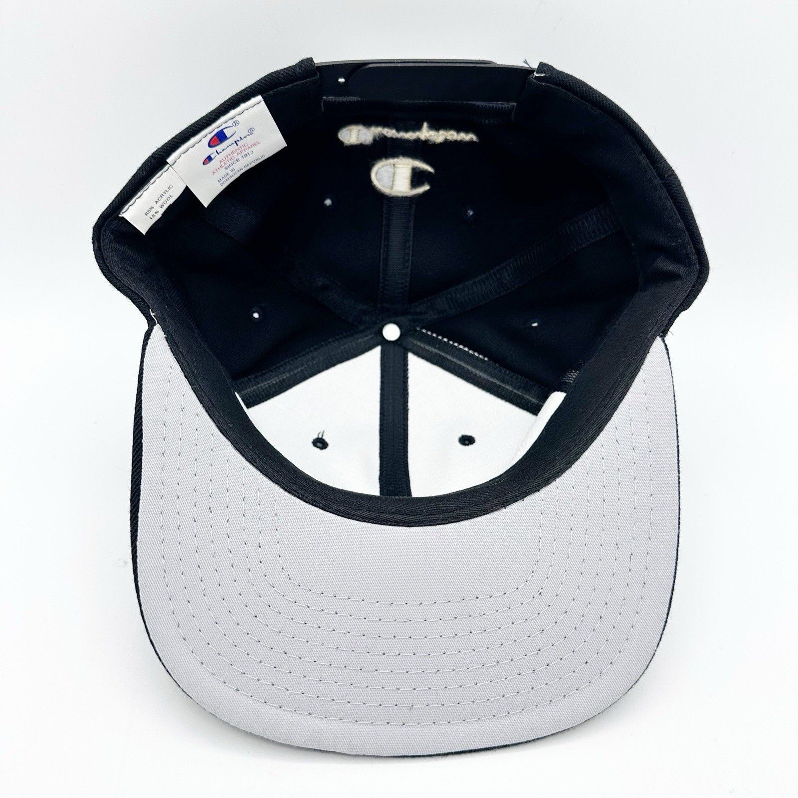Champion × Vintage Rare Vintage 90s Purdue Boilermakers Champion Black Snapback Size ONE SIZE - 8 Thumbnail