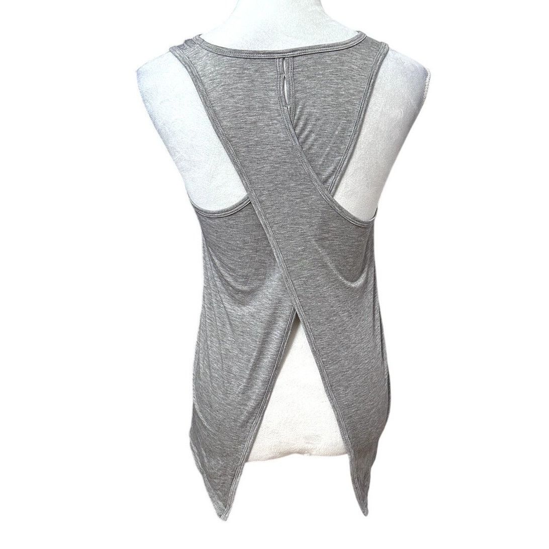 Other Athleta Tank Top Wrap Keyhole Back Sleeveless Gray XXS Size XXS / US 00 / IT 34 - 4 Thumbnail