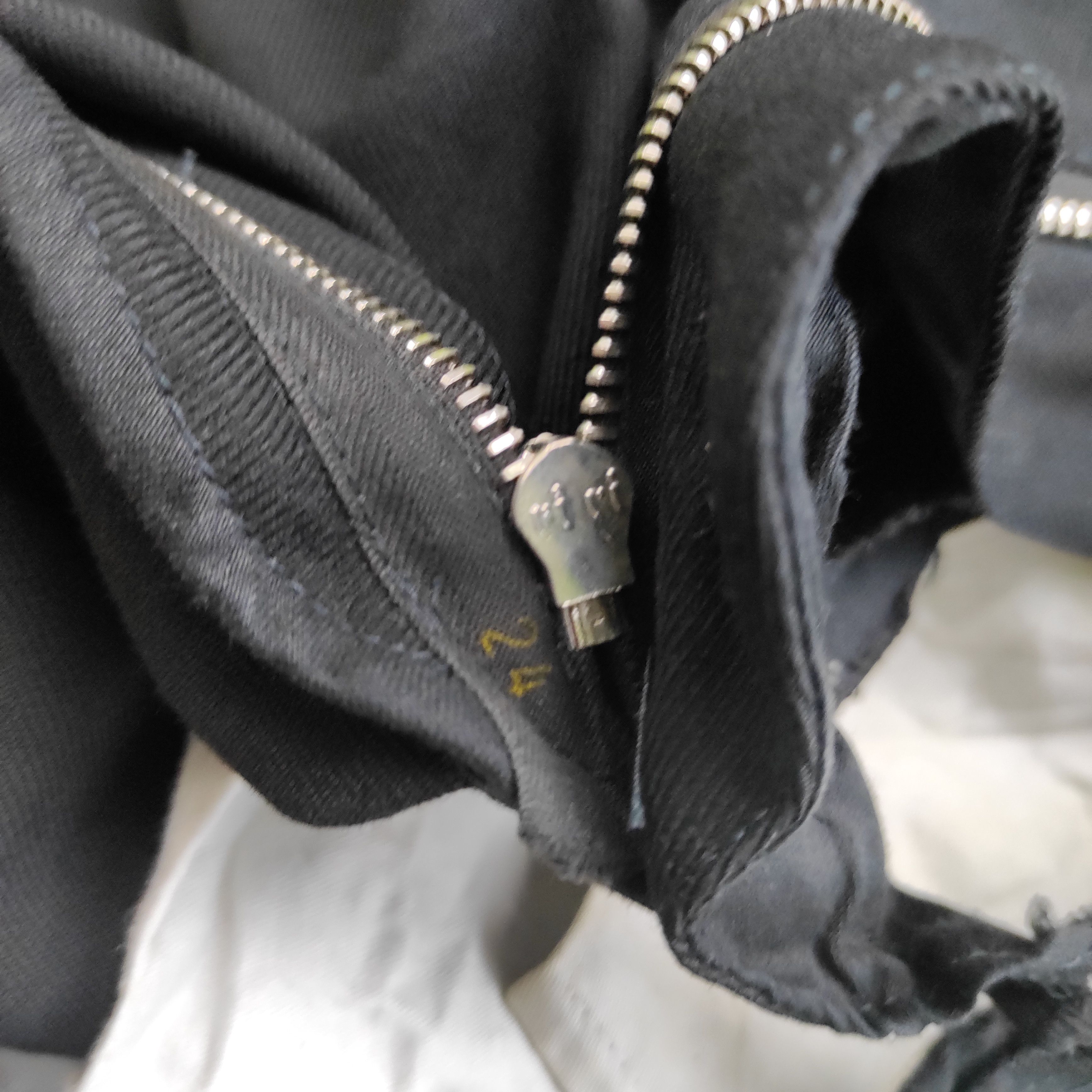 Other Double-Breasted Black Suit PkZ Blazer Size M Pants W28 L31 Size 40L - 9 Thumbnail