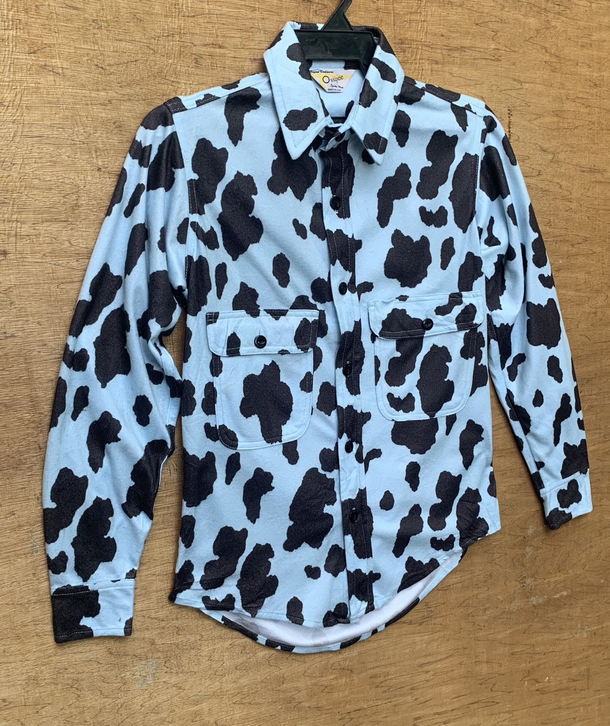Vintage Vintage Ossipee Cow Camo Button Ups Shirt Made In USA Size US S / EU 44-46 / 1 - 4 Thumbnail