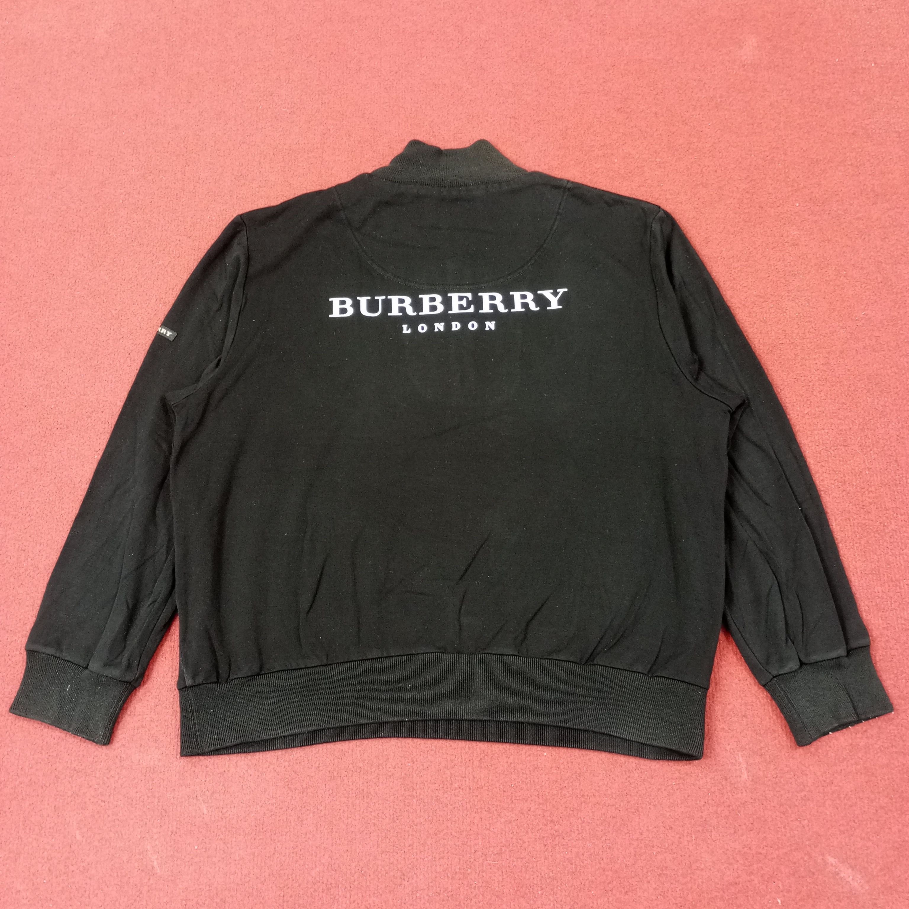Burberry Burberry Golf Custom Art Half Zipper Sweatshirt c247n16 Size US M / EU 48-50 / 2 - 1 Thumbnail
