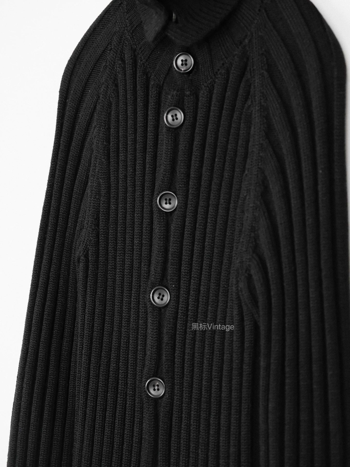 Yohji Yamamoto Yohji Yamamoto 95aw Archive High Neck Ribbed Knit wmn S Size S / US 4 / IT 40 - 6 Thumbnail