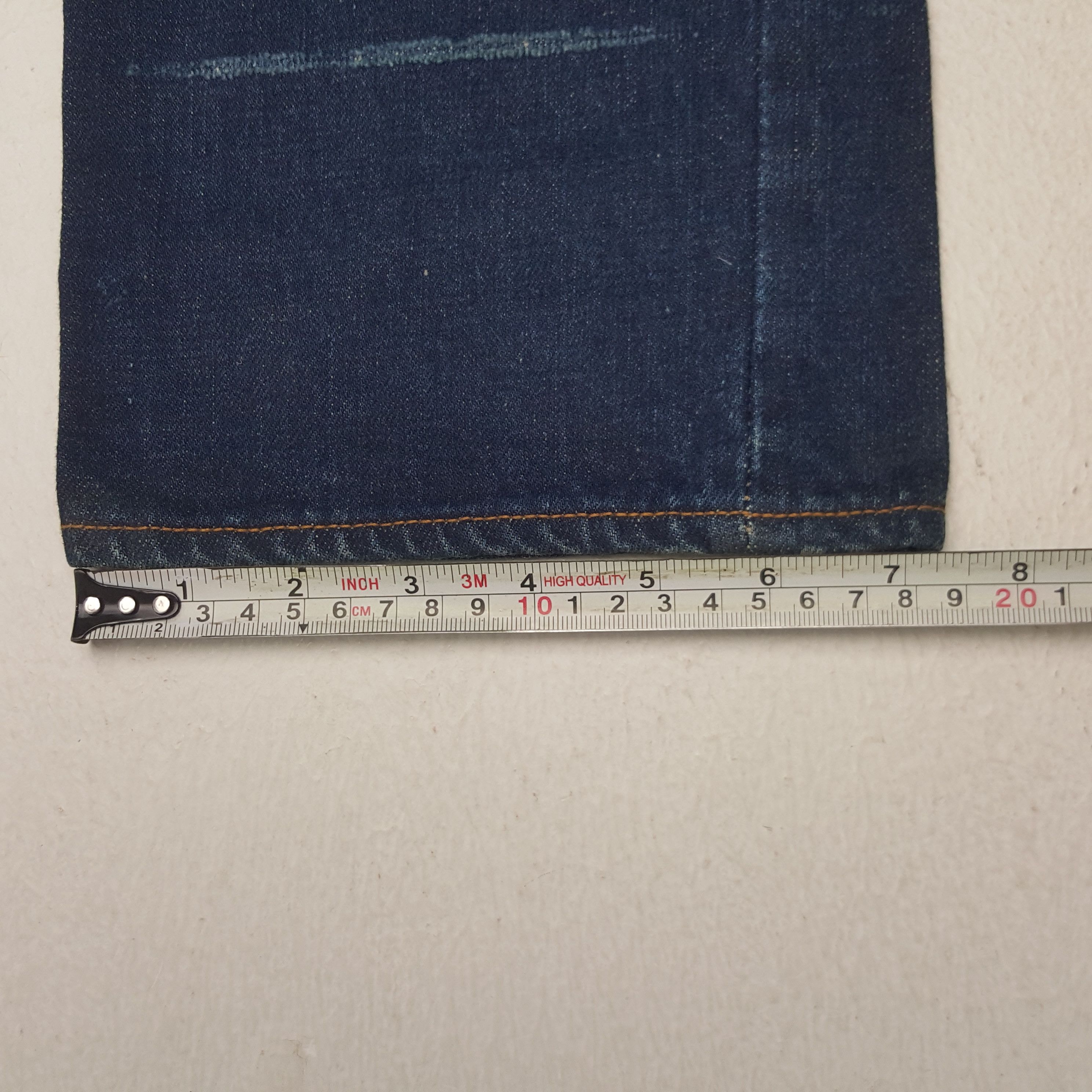 Hysteric Glamour × Vintage Vintage Hysteric Glamour Japan Custom Logo Denim Jeans Size US 28 / EU 44 - 11 Thumbnail