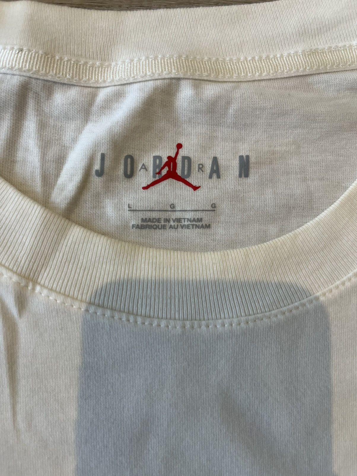 Jordan Brand Tshirt Jordan x Maison Chateau Rouge (size L) Size US L / EU 52-54 / 3 - 7 Thumbnail