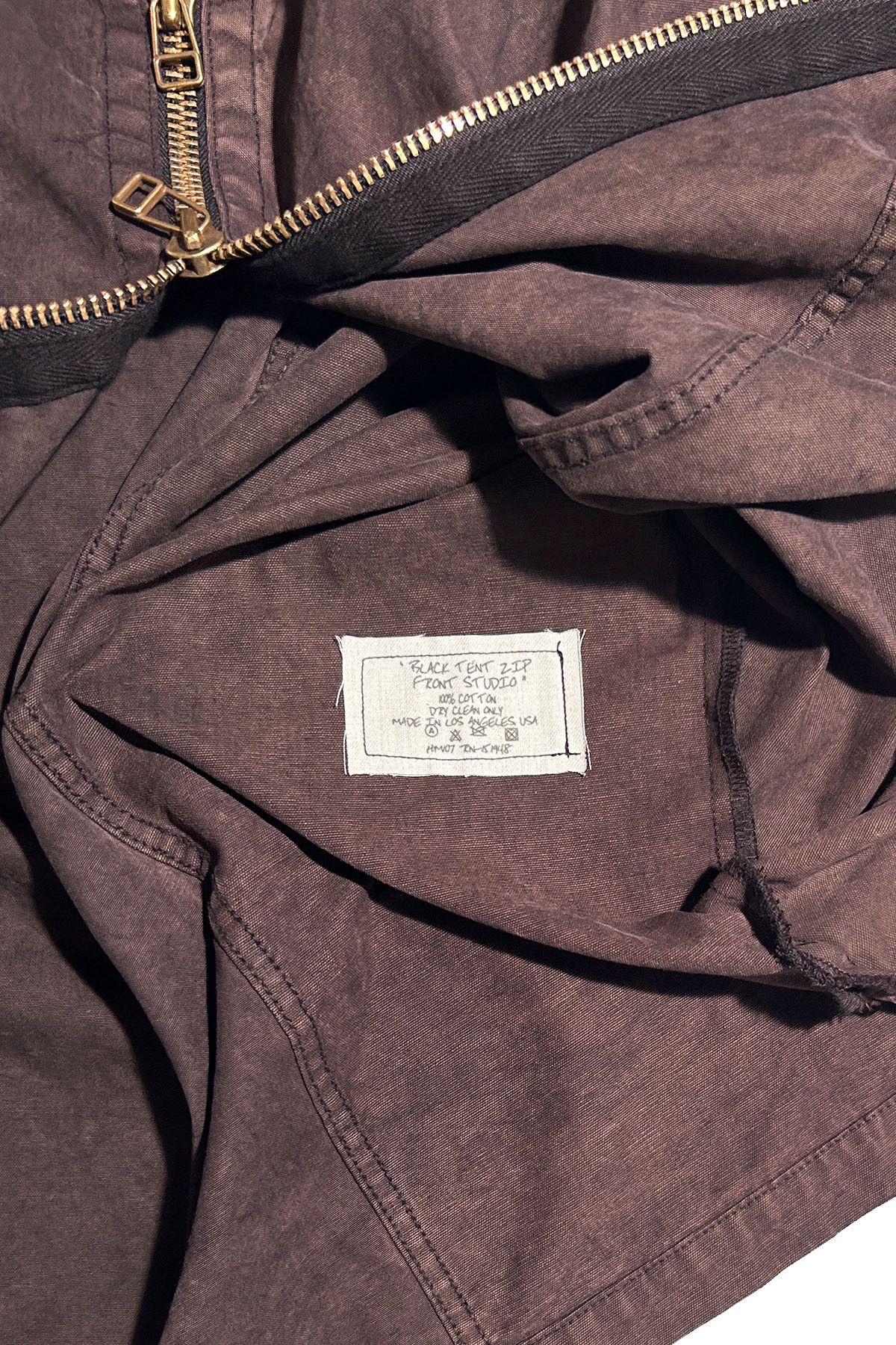 Greg Lauren GREG LAUREN RARE FADED BLACK ZIP FRONT TENT JACKET Size US XL / EU 56 / 4 - 7 Thumbnail