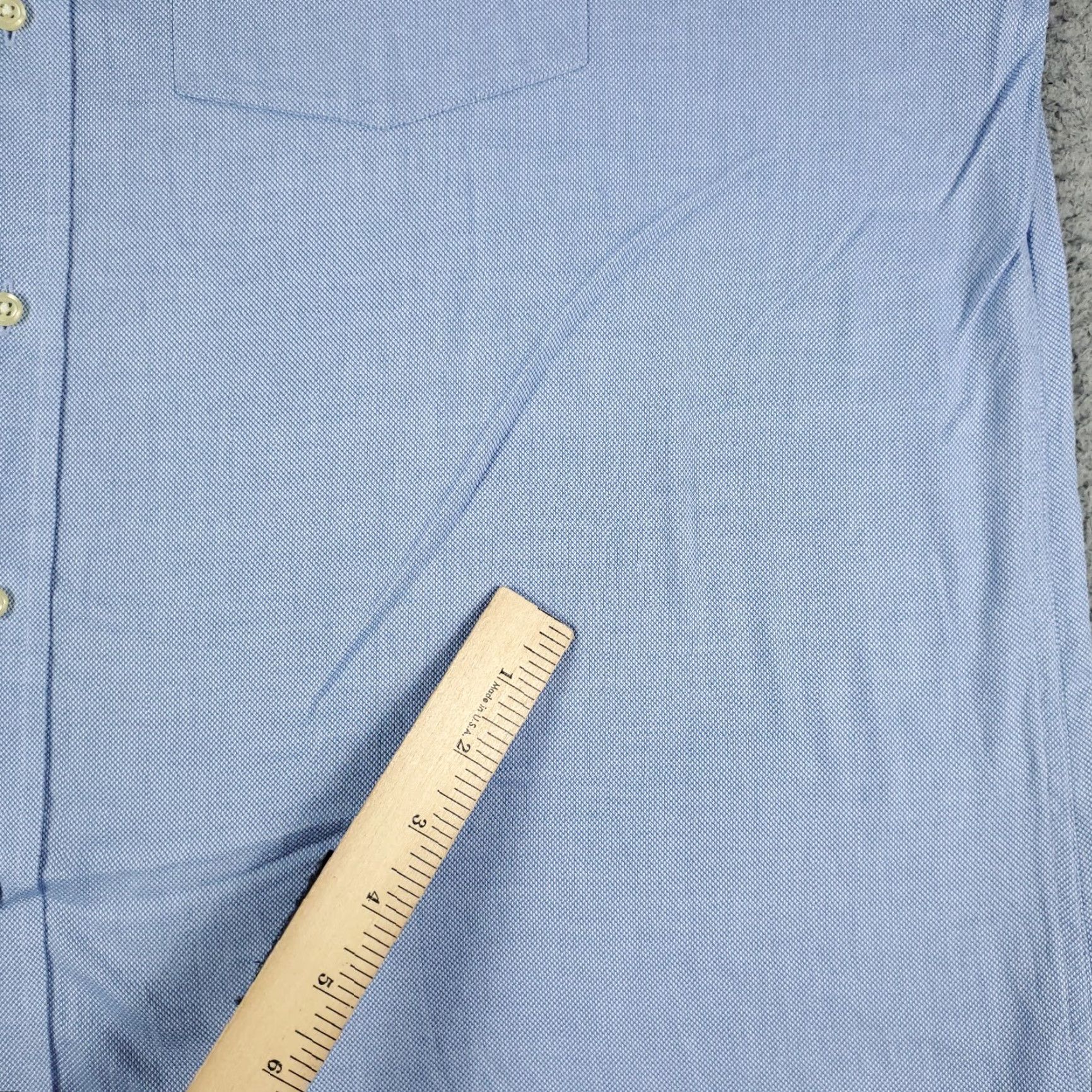 Tommy Hilfiger Tommy Hilfiger Shirt Mens XL Blue Casual Button-Up Long Sleeve Size US XL / EU 56 / 4 - 3 Thumbnail