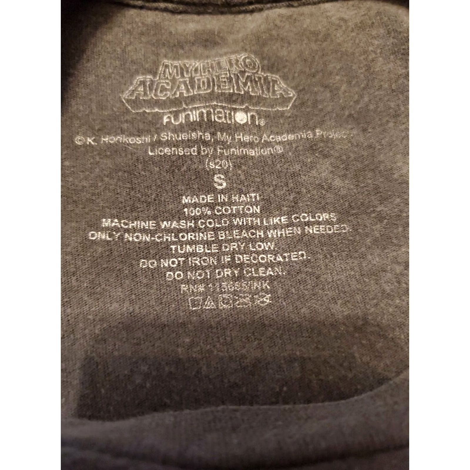 Vintage My Hero Academia Anime T Shirt Size Small Gray Rushing To Class Short Sleeve Size US S / EU 44-46 / 1 - 2 Thumbnail