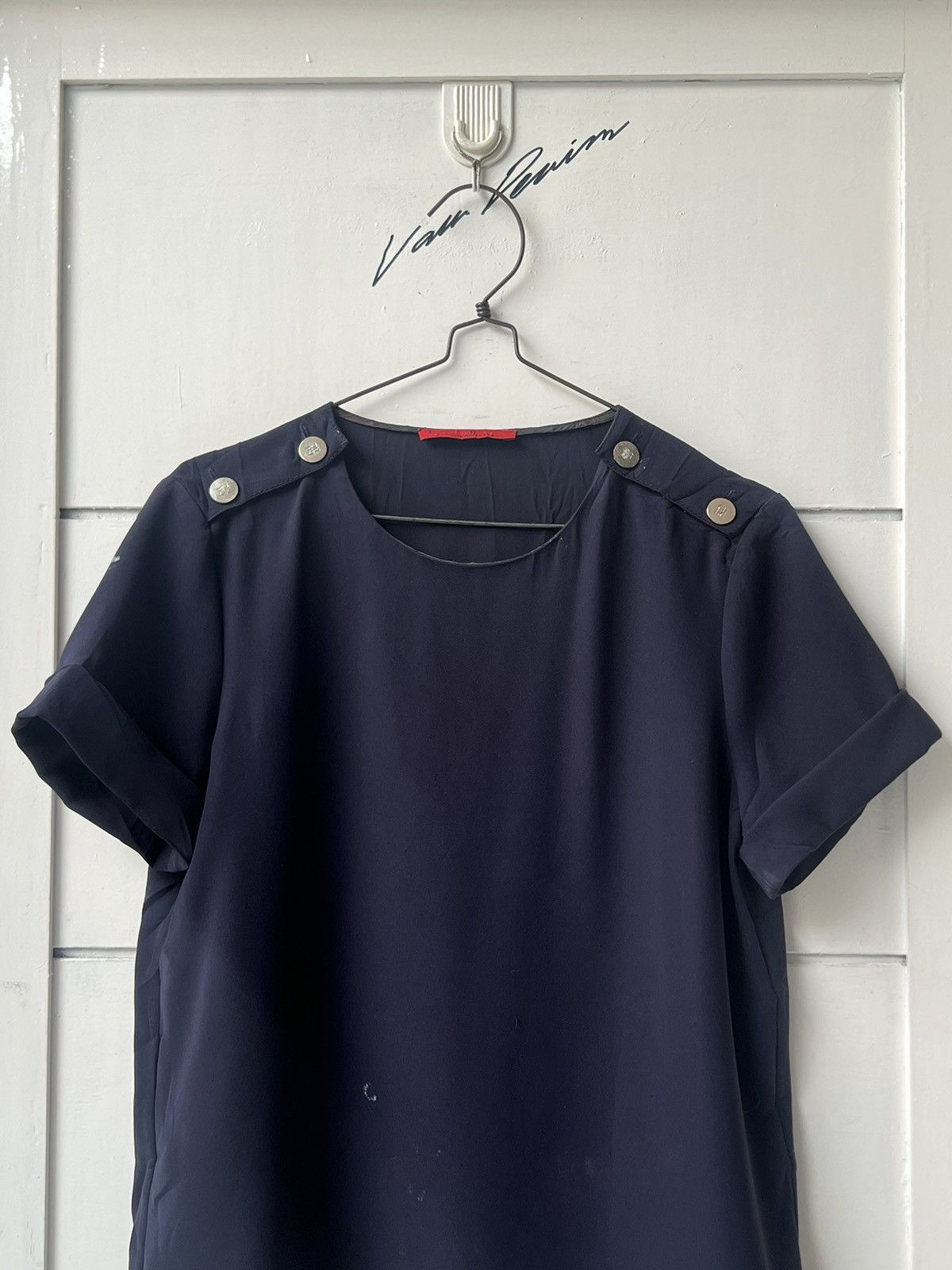 Carolina Herrera CH CAROLINA HERRERA Navy T-shirt Size US S / EU 44-46 / 1 - 2 Thumbnail
