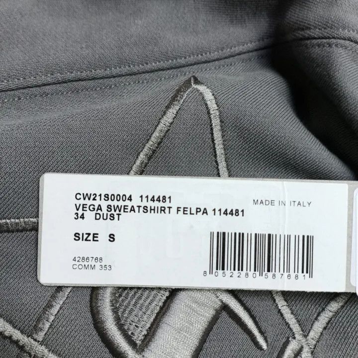 Rick Owens Rick Owens x Champion Gray Brown Sweatshirt -2508 Size S / US 4 / IT 40 - 5 Thumbnail