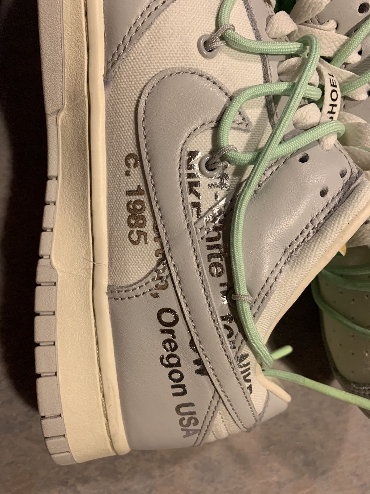 Nike × Off-White Off White Dunk lot 7 Size US 11 / EU 44 - 3 Thumbnail