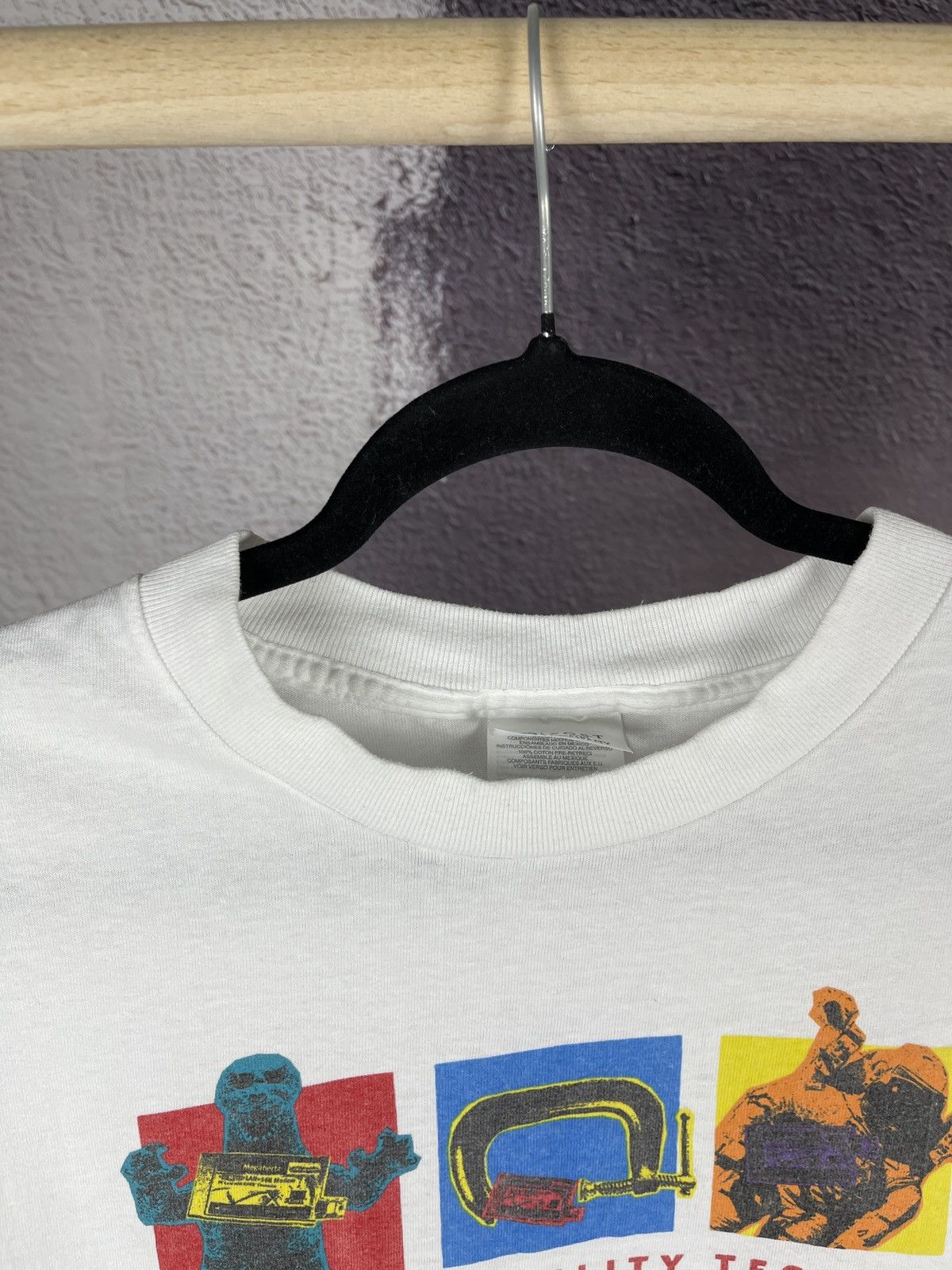 Vintage Vintage 90’s XJack Durability Testing T Shirt Canon Polaroid Size US XL / EU 56 / 4 - 5 Thumbnail