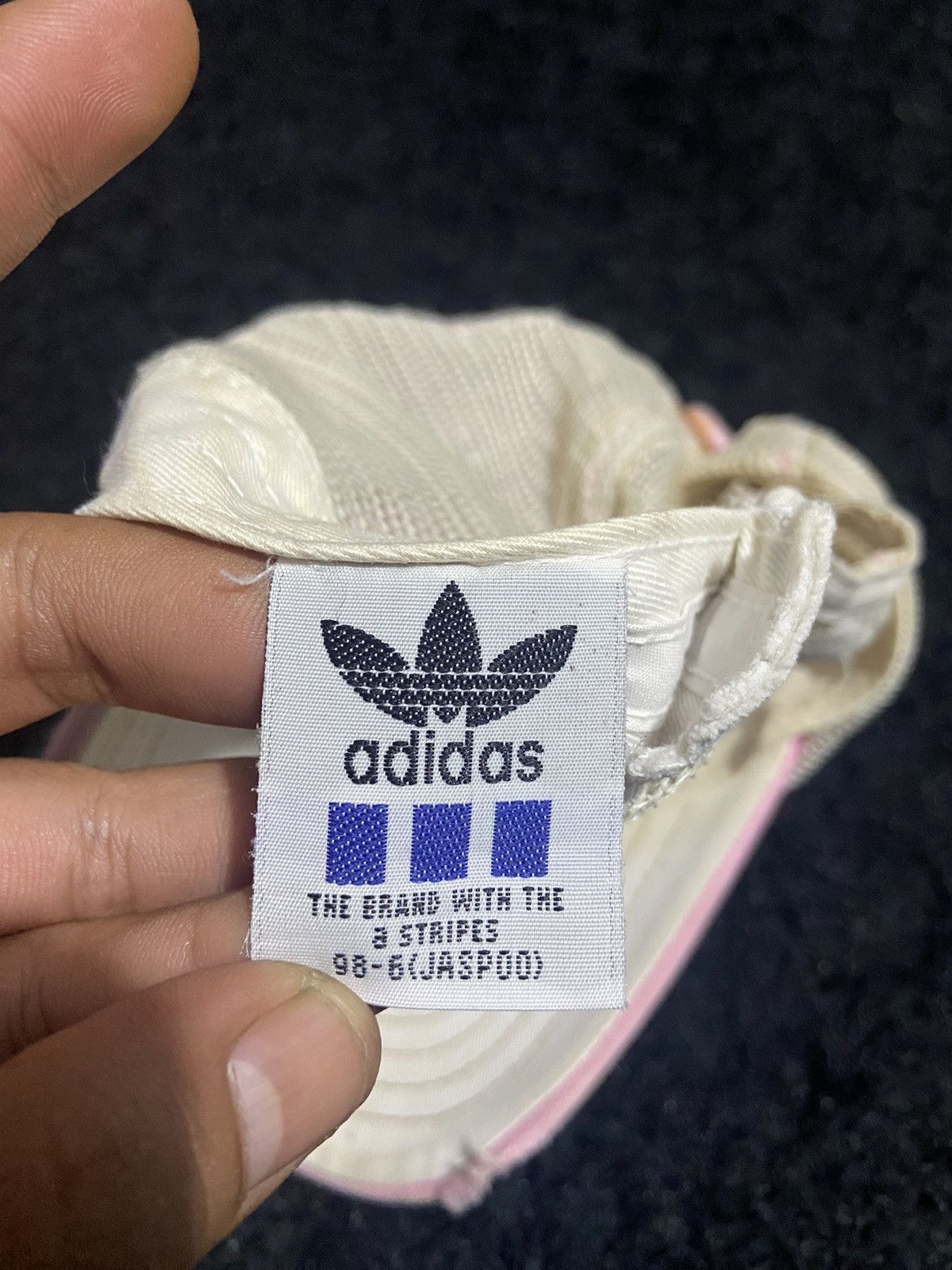 Adidas Vintage 90s ADIDAS trucker hat jaspo Size ONE SIZE - 5 Thumbnail