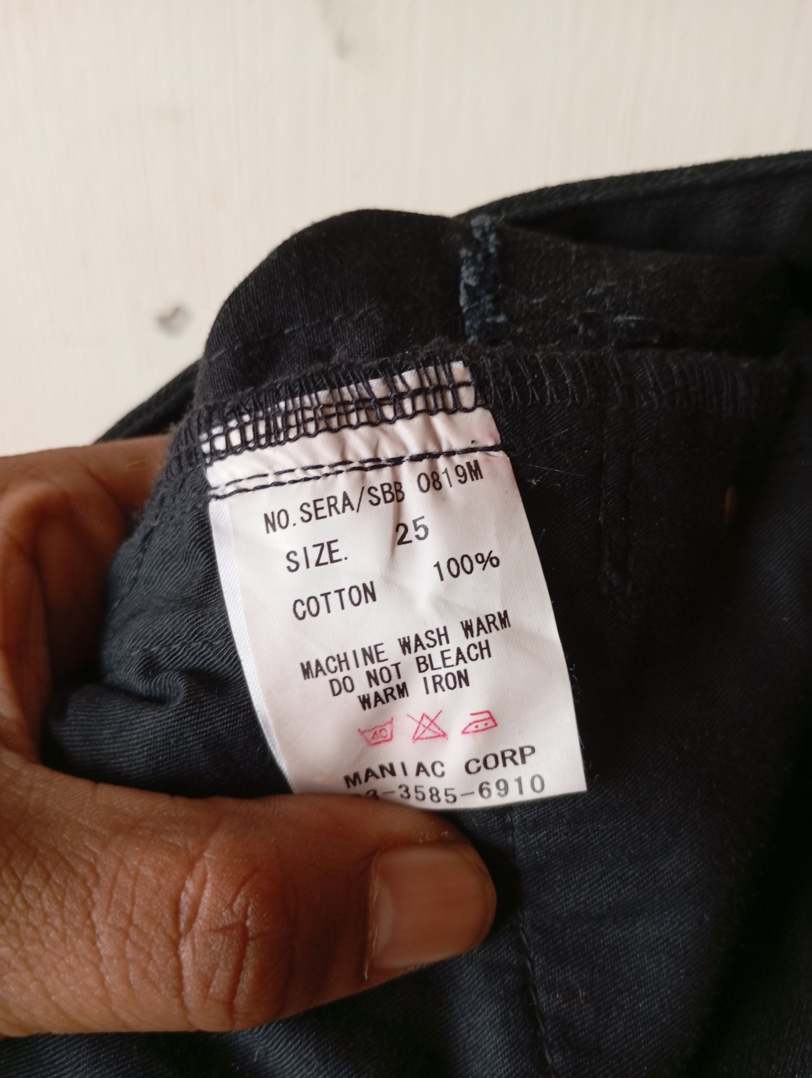 If Six Was Nine Ifsixwasnine black lace front 00s mud max flared denim Size 30" / US 8 / IT 44 - 8 Thumbnail