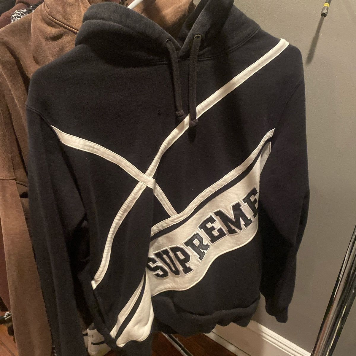Supreme Supreme Cross Over Hoodie Size US S / EU 44-46 / 1 - 1 Thumbnail