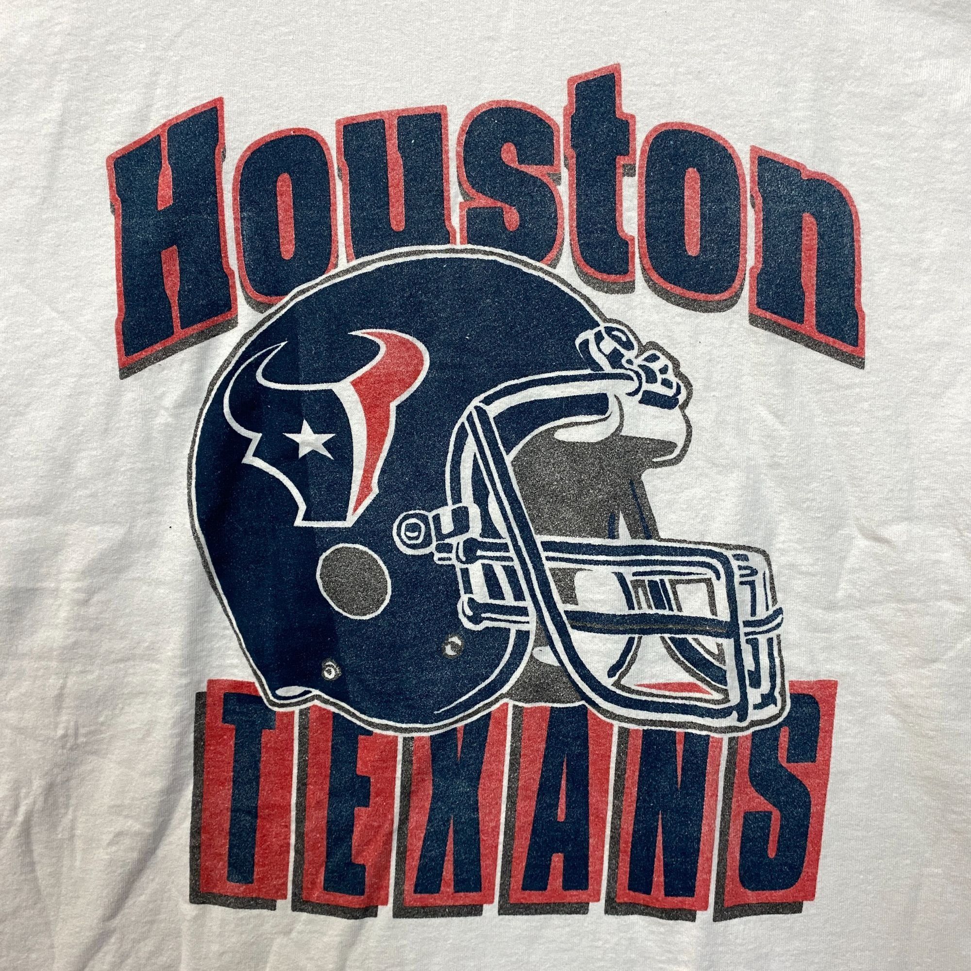 Junk Food Junk Food NFL Houston Texas Throwback Helmet Logo T- Shirt X Size US XL / EU 56 / 4 - 2 Thumbnail