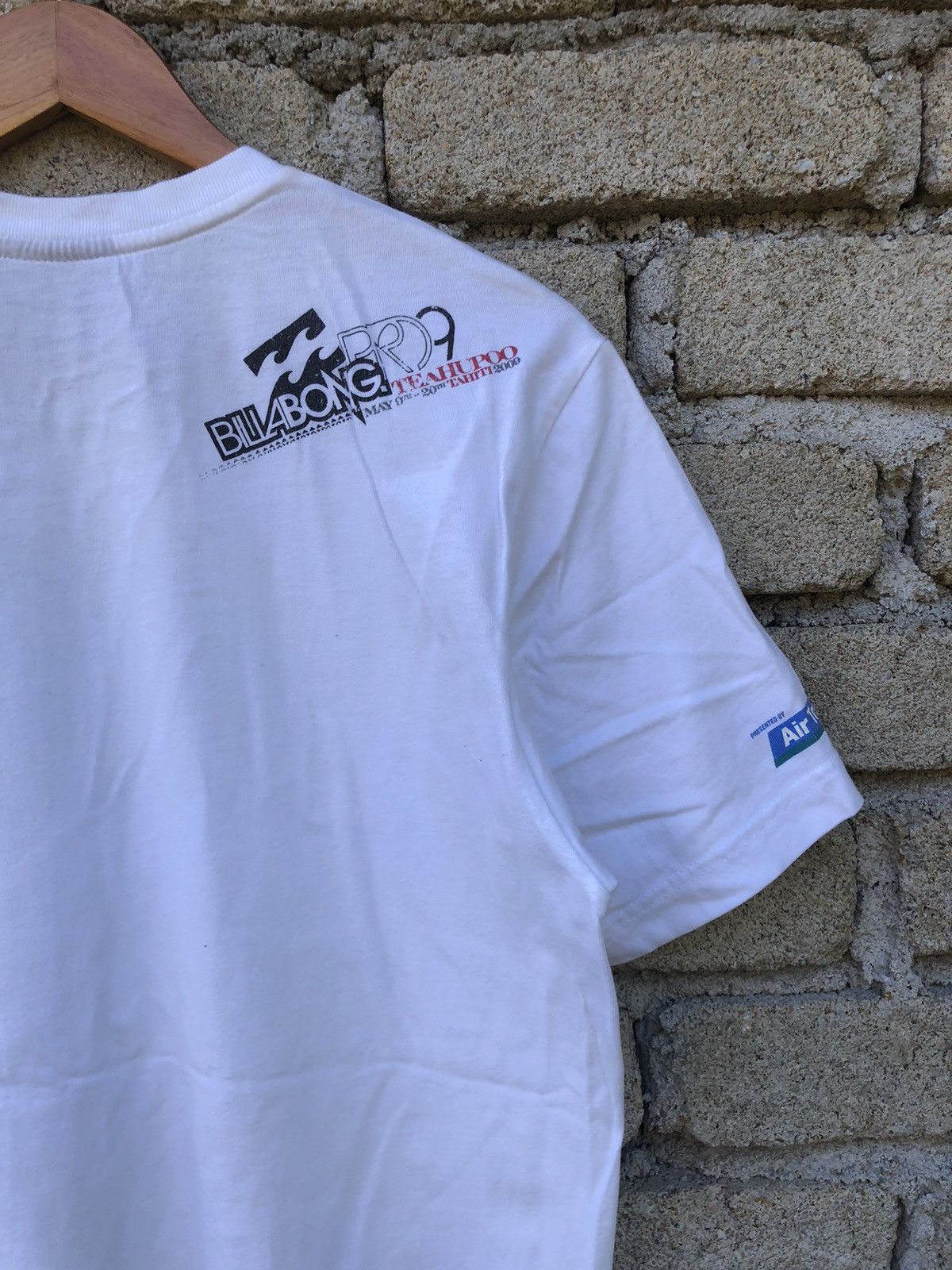 Billabong Vintage Y2K Billabong PRO 9 Teahupoo Tahiti Tshirt Size US M / EU 48-50 / 2 - 12 Thumbnail
