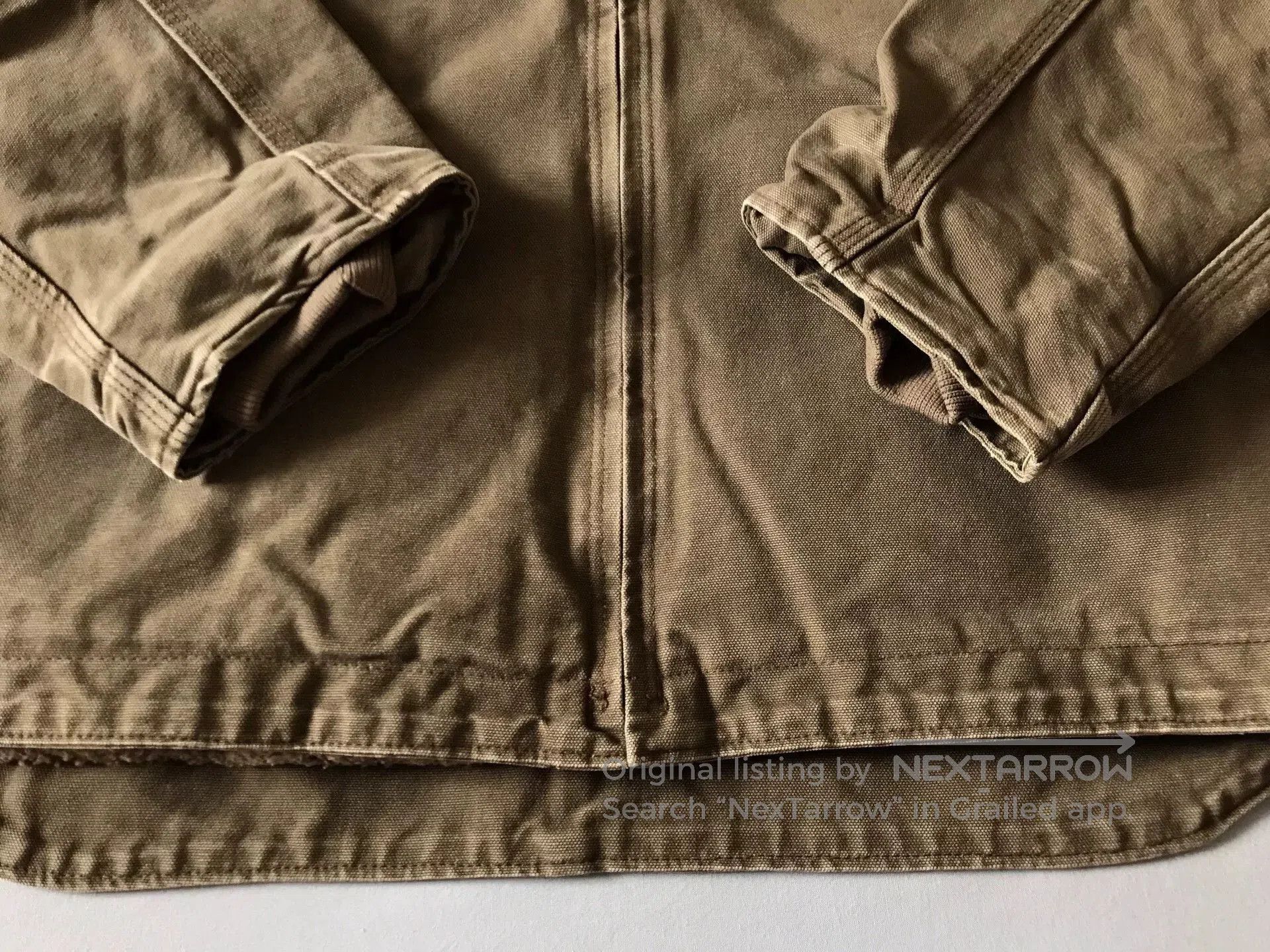 Carhartt Carhartt J141 Hooded Canvas Jacket. Size US XL / EU 56 / 4 - 6 Thumbnail