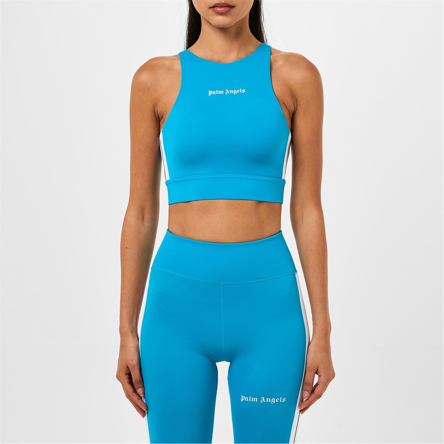 Palm Angels o1g2r1mq0325 Crop Top in Blue Size XS / US 0-2 / IT 36-38 - 3 Thumbnail