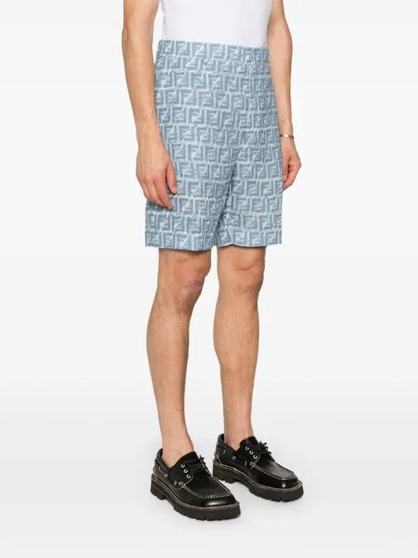 Fendi o1s1wg110525 Shorts in Blue Size US 30 / EU 46 - 2 Thumbnail