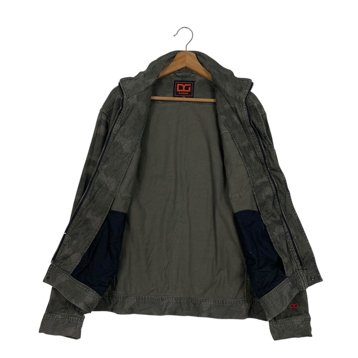 Japanese Brand Japanese Brand D.Grow Camo Zipper Jacket Size US M / EU 48-50 / 2 - 11 Thumbnail