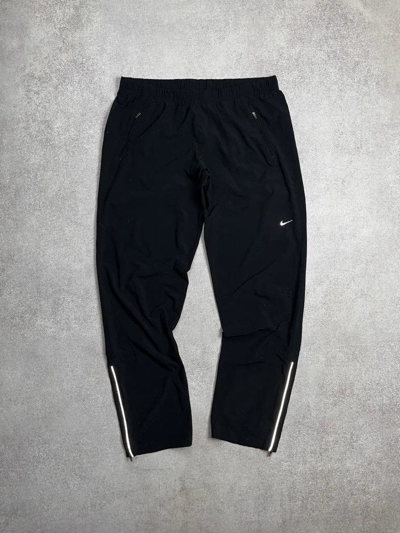 Nike VINTAGE NIKE TN STYLE BAGGY FLARED NYLON TRACK PANTS Y2K L Size US 34 / EU 50 - 4 Thumbnail