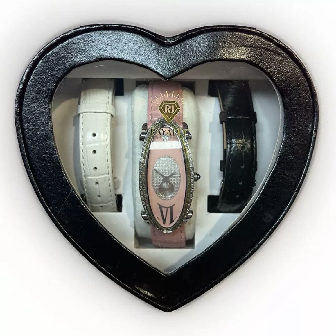 Designer × Vintage Pink Rayalty Women’s Watch & Watchbands GS9316 No.0021 Size ONE SIZE - 6 Thumbnail