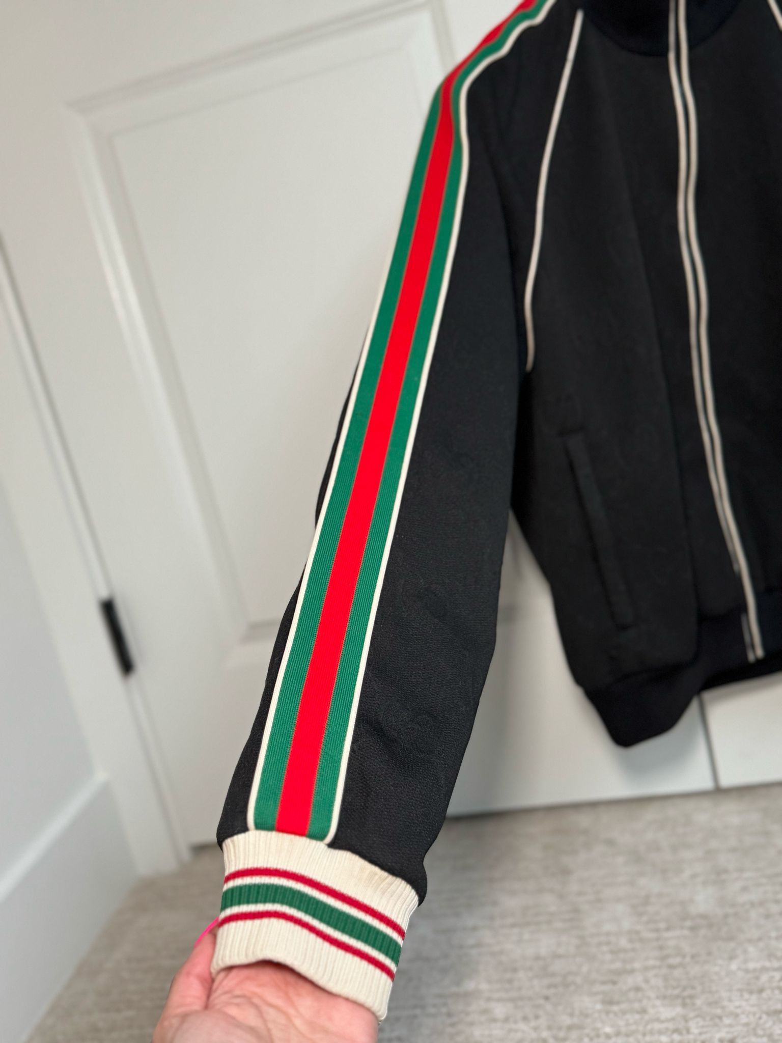 Gucci GG JACQUARD JERSEY ZIP JACKET Size US XS / EU 42 / 0 - 2 Thumbnail