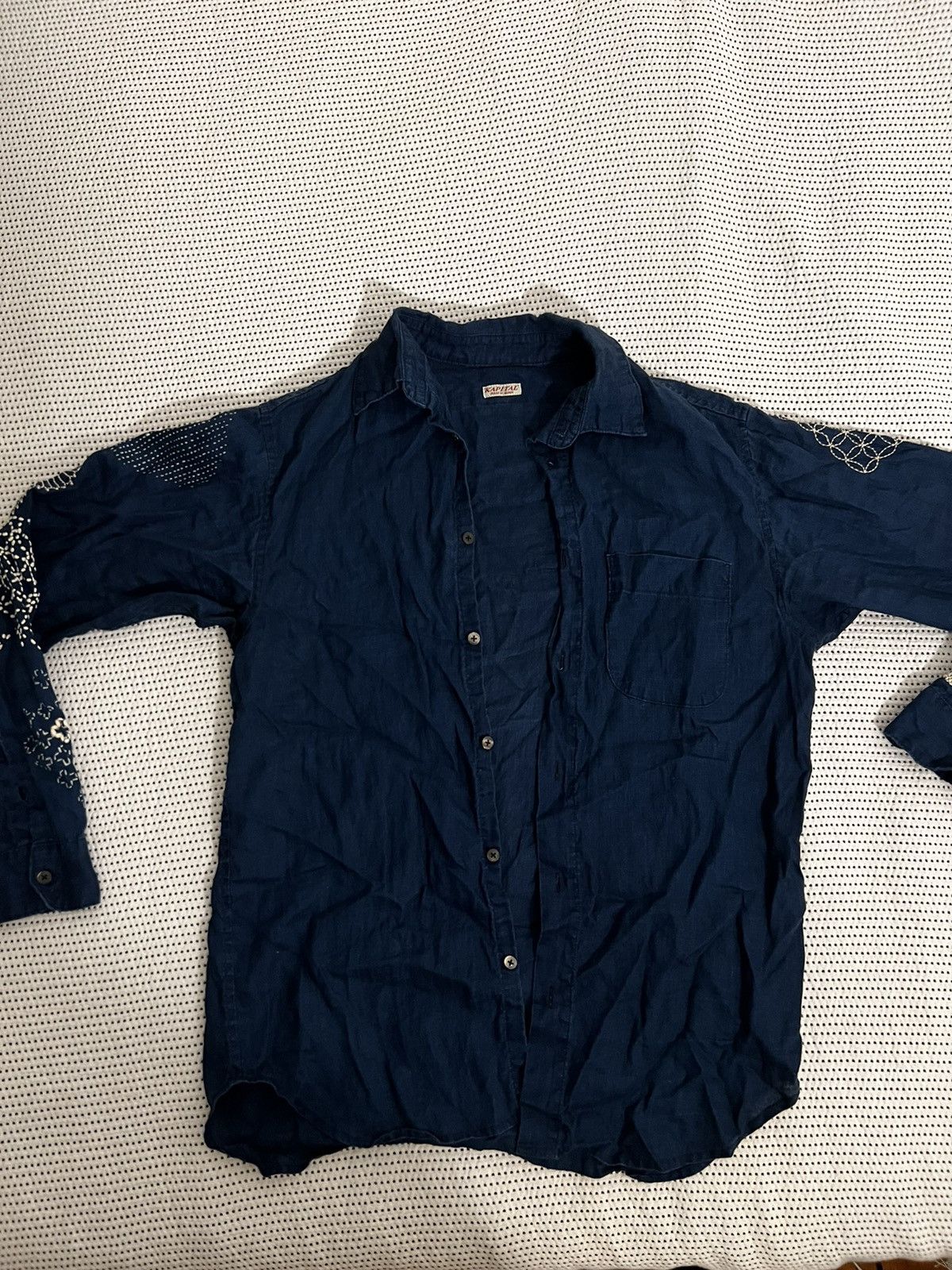 Kapital Kapital Blue Button Up Size US M / EU 48-50 / 2 - 1 Thumbnail
