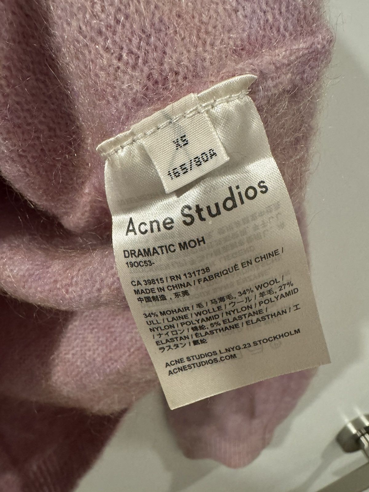 Acne Studios Acne Studios mohair oversized sweater. Size US XS / EU 42 / 0 - 5 Thumbnail