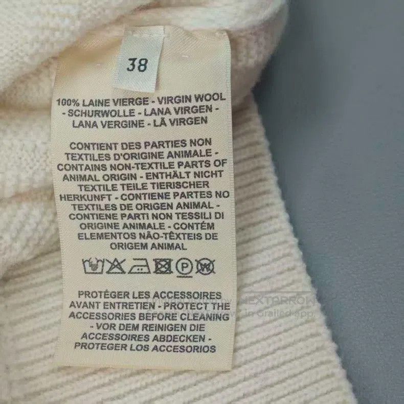 Hermes Hermes Off-white wool cardigan Size XS / US 0-2 / IT 36-38 - 6 Thumbnail