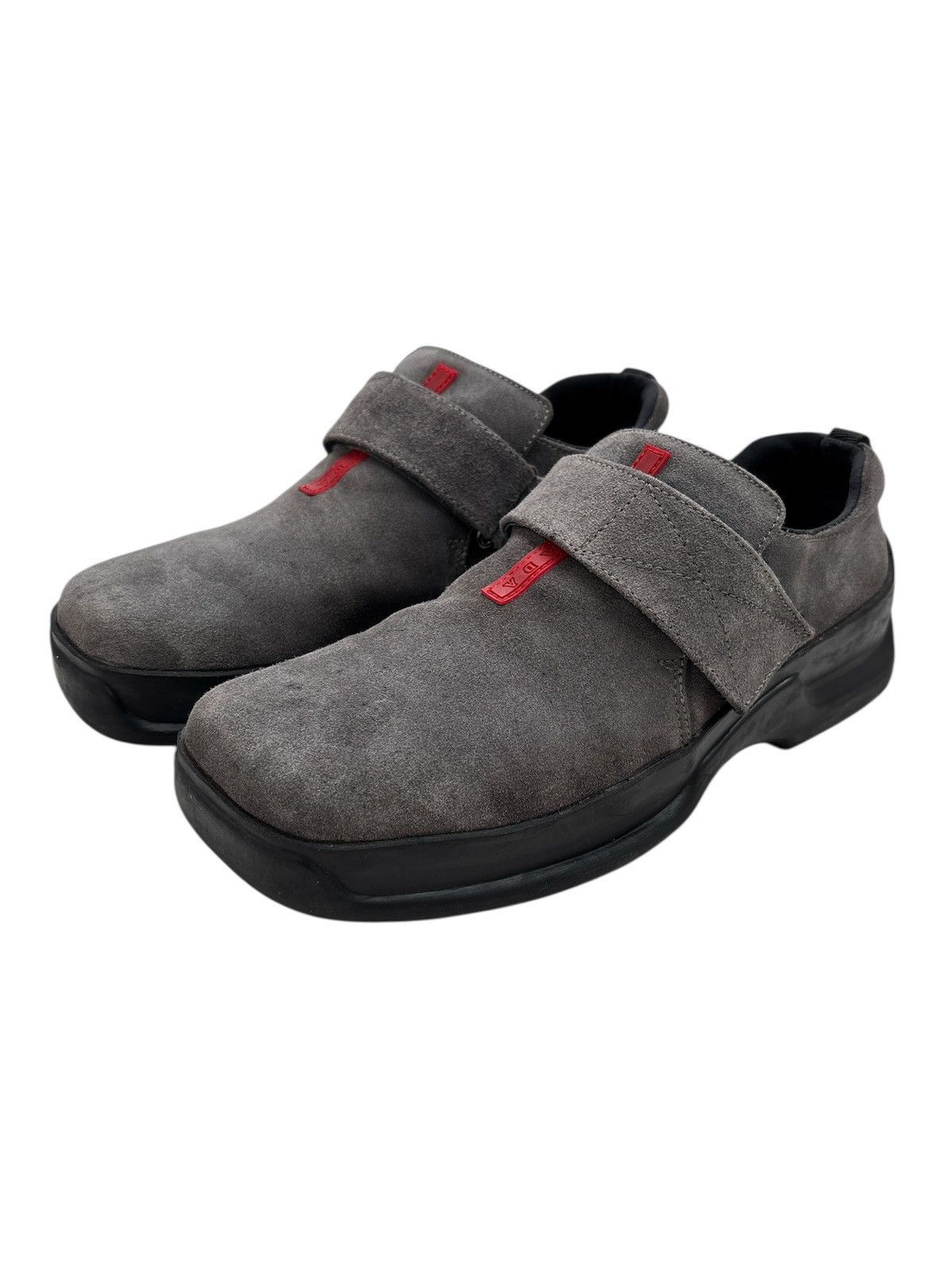 Prada 2000s Sport Suede Strap Shoes Size US 9.5 / EU 42-43 - 2 Thumbnail