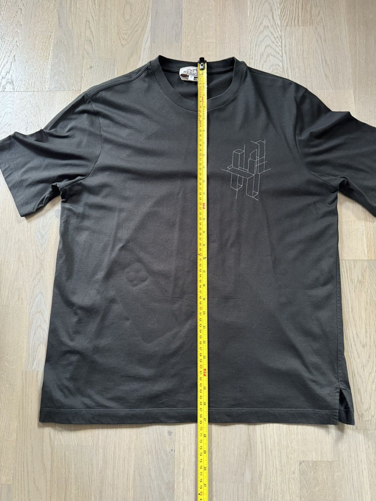 Hermes HERMES tshirt STUDY PHOTOS FOR REAL TAPE MEASUREMENTS & FIT Size US S / EU 44-46 / 1 - 6 Thumbnail