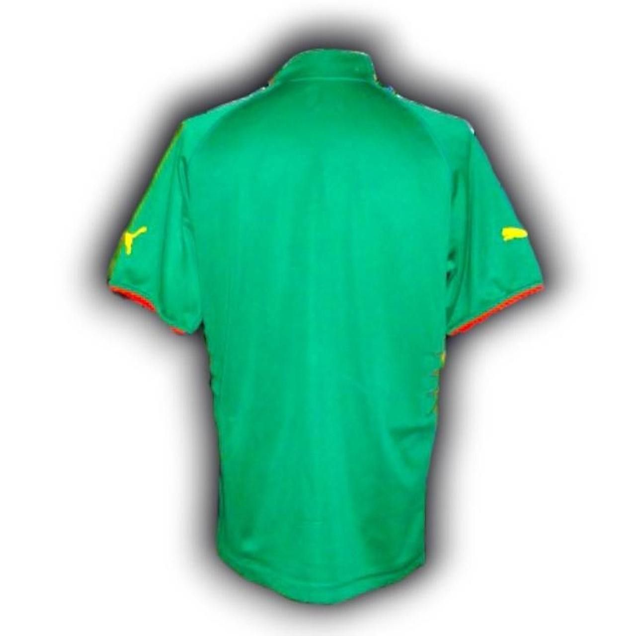 Puma Cameroon 2004 2005 2006 Home Shirt Jersey Size US L / EU 52-54 / 3 - 2 Thumbnail