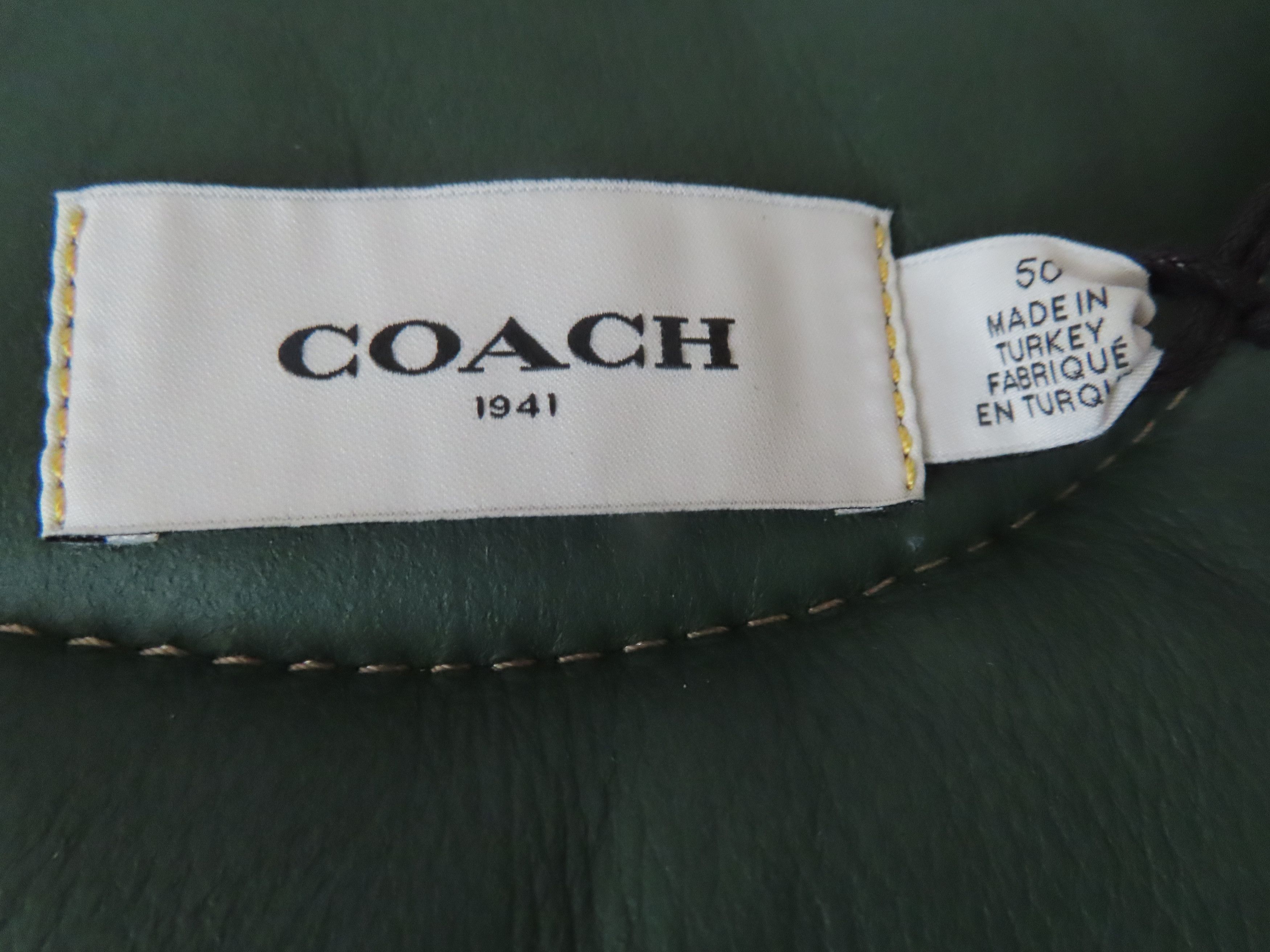 Coach × Designer Coach Shearling Vest - Hunter Green - Size 50 NWT Size US M / EU 48-50 / 2 - 7 Thumbnail