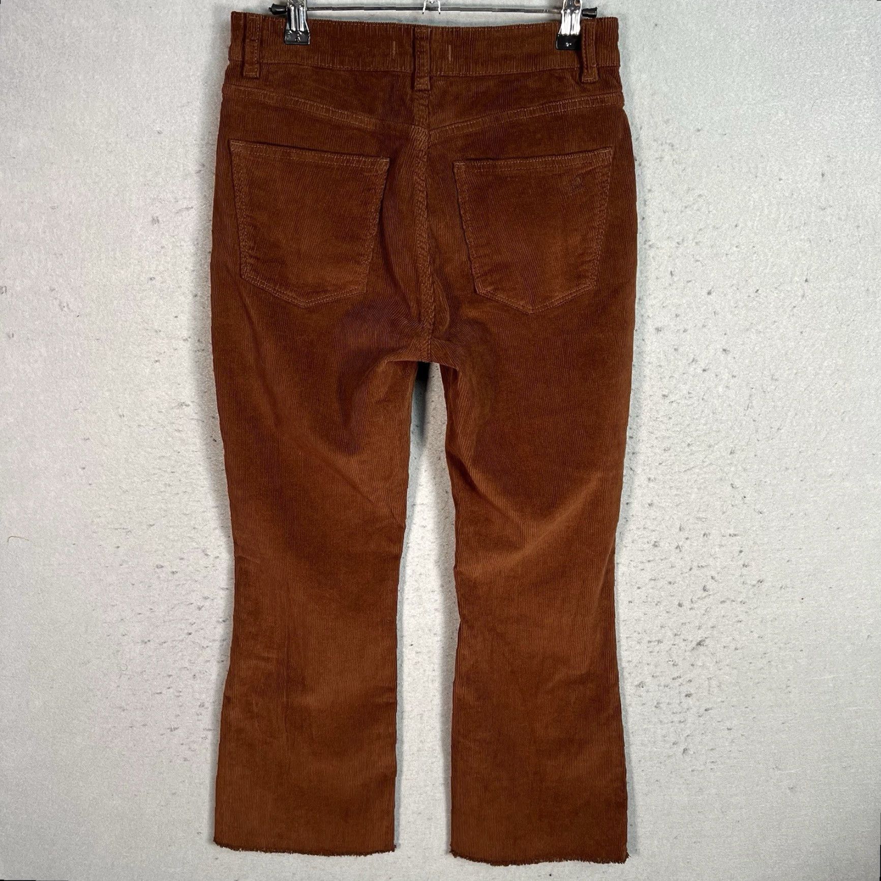 DL1961 DL1961 Bridget Brown Corduroy Cropped Bootcut Pants Womens Size 26 NWT Size 26" / US 2 / IT 38 - 2 Thumbnail