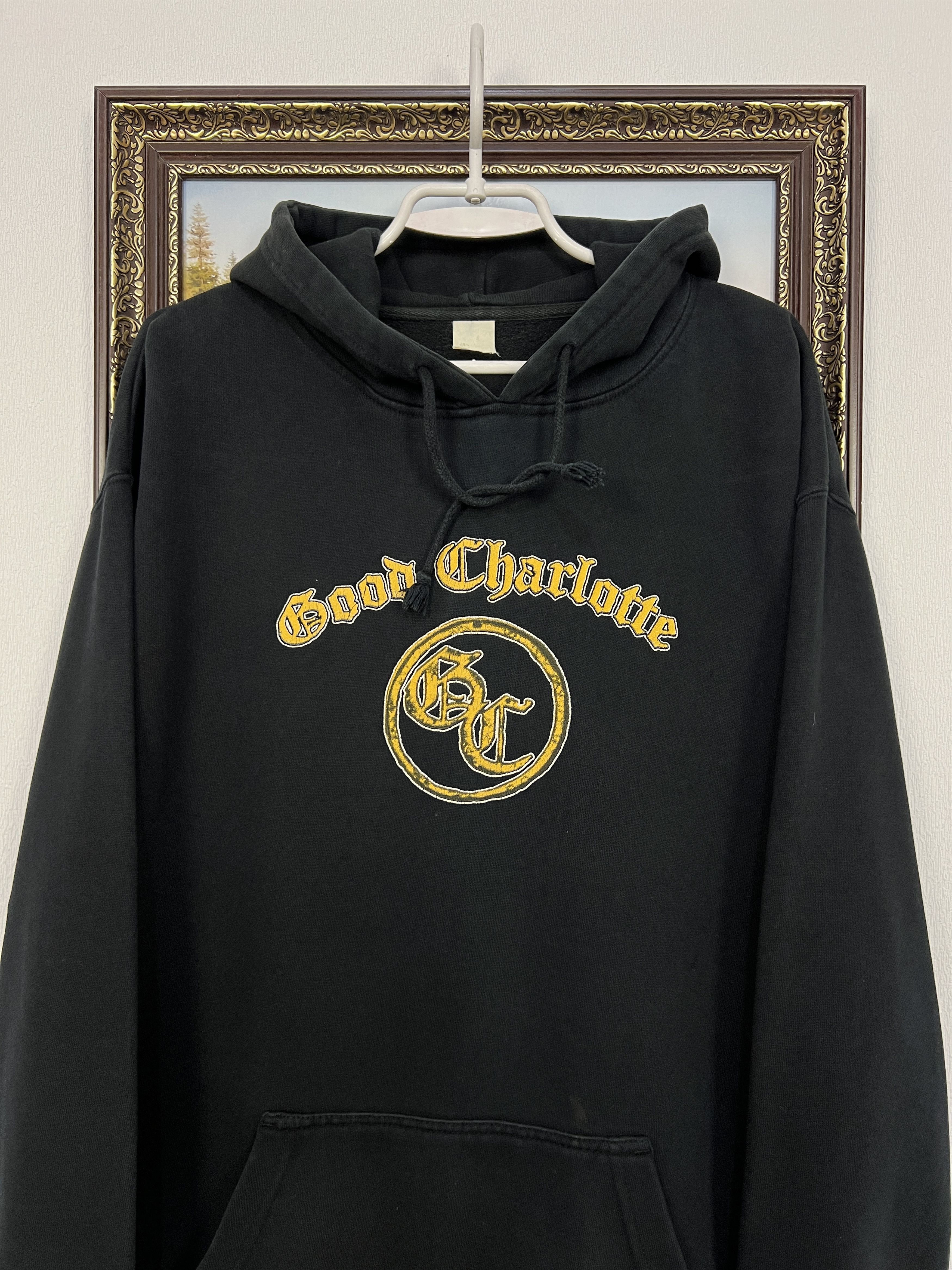 Vintage Vintage Good Charlotte Band Tour Hoodie Black Mens Jacket Size US XL / EU 56 / 4 - 2 Thumbnail