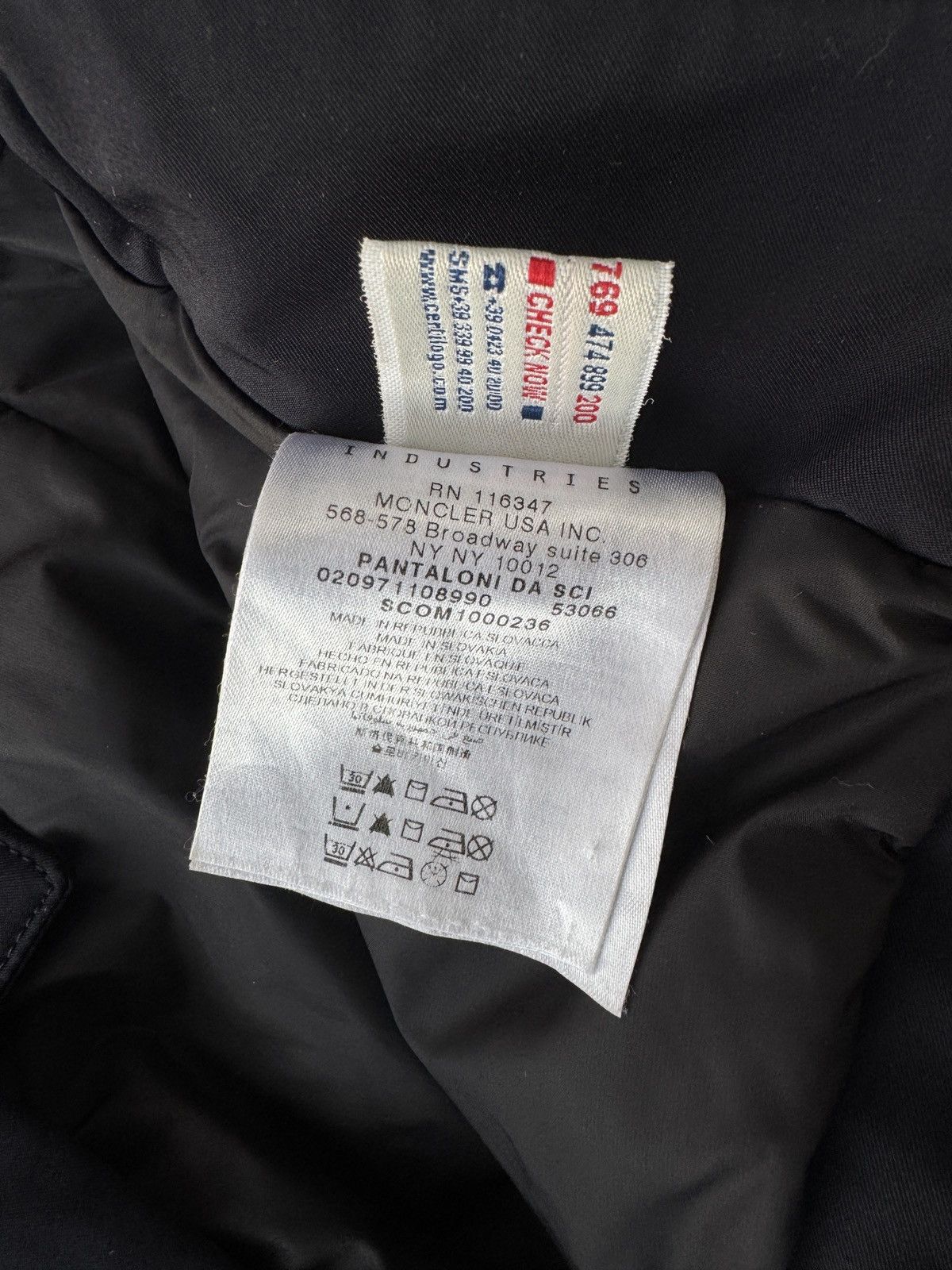 Moncler Moncler Ski Pants Pantaloni Da Size US 33 - 10 Thumbnail