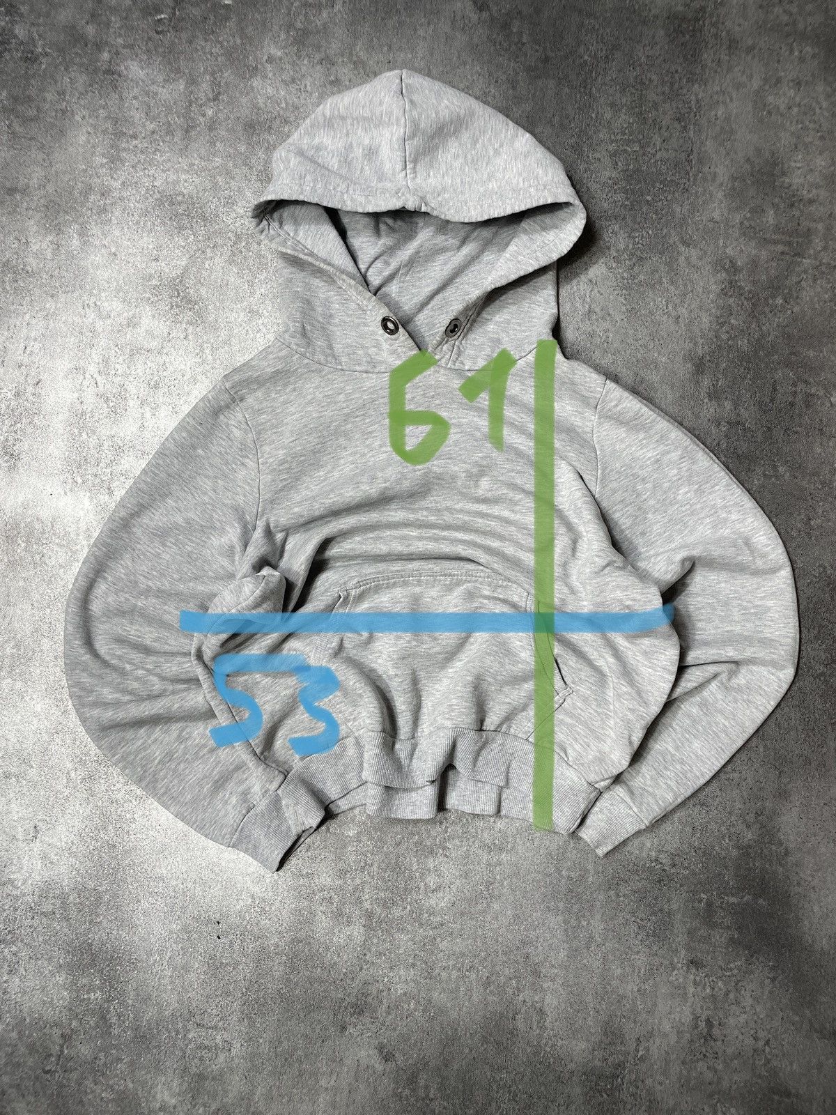 Vintage Vintage Y2K Thick Basic Hoodie Boxy Fit Size XS / US 0-2 / IT 36-38 - 10 Thumbnail