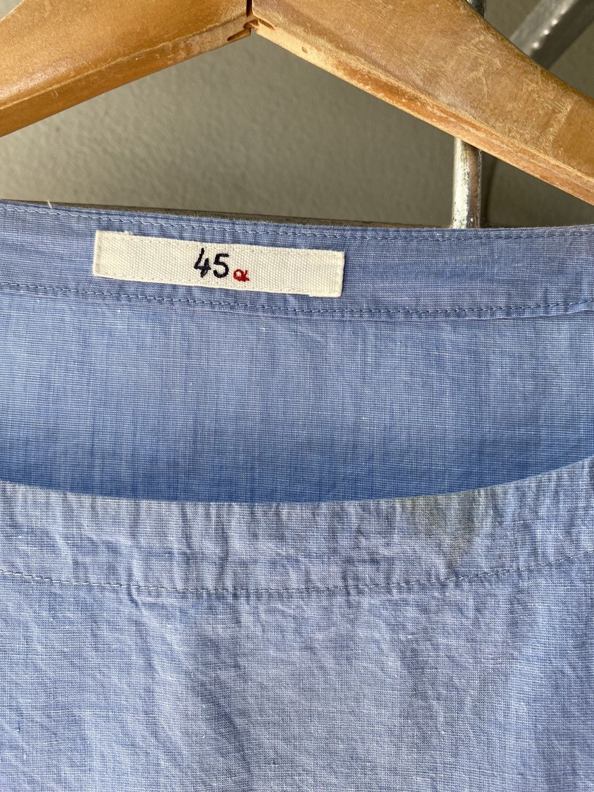 45rpm 45rpm Women Casual Light Blue Puff Sleeve Top Size L / US 10 / IT 46 - 21 Thumbnail