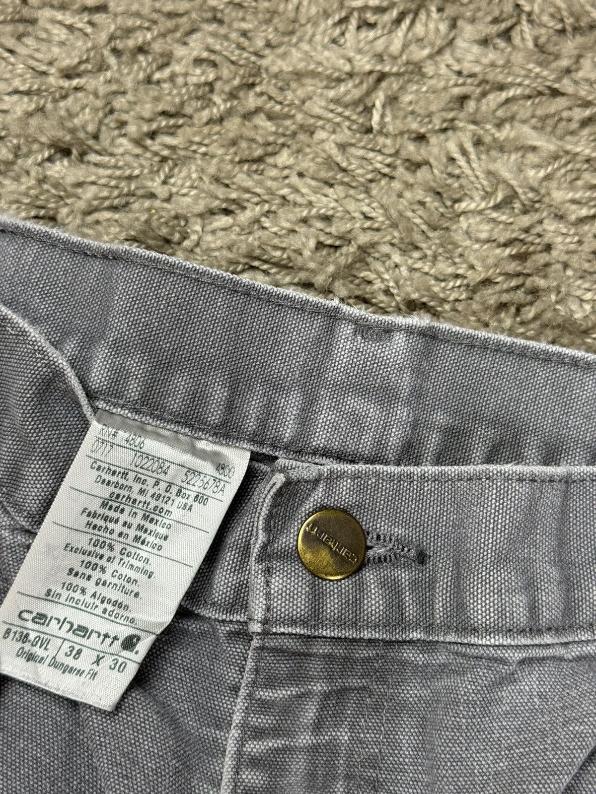 Carhartt × Vintage Vintage jeans Carhartt pants y2k original skate item Size US 38 / EU 54 - 4 Thumbnail