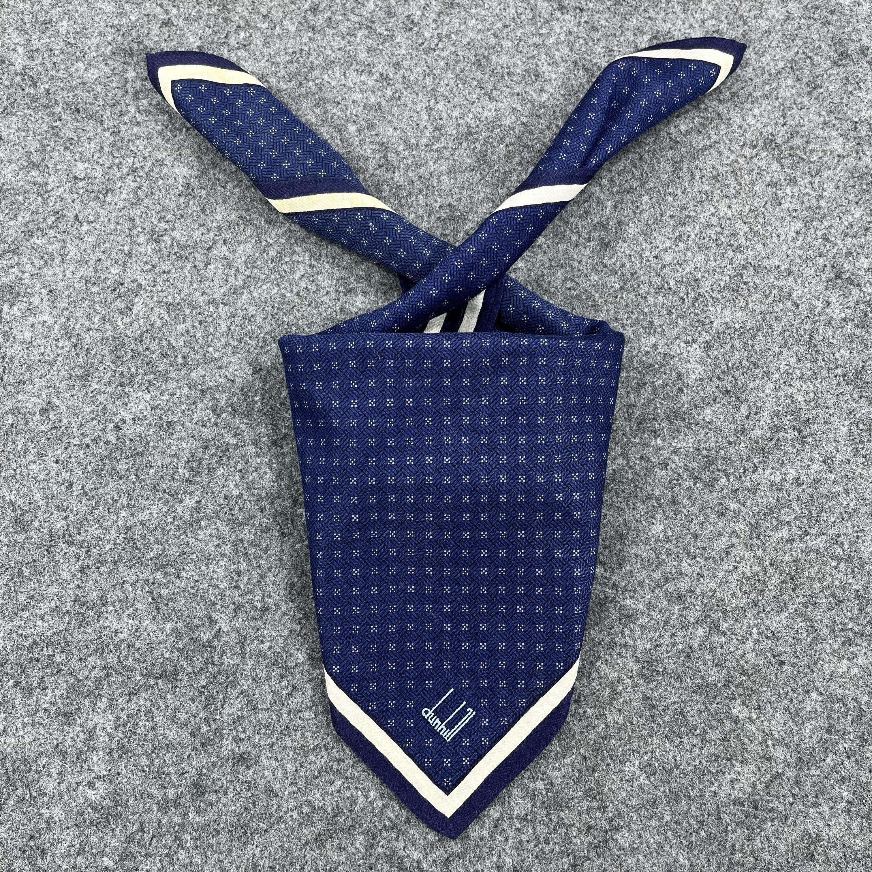 Alfred Dunhill Dunhill Handkerchief / Bandana / Neckerchief B1571 Size ONE SIZE - 4 Thumbnail