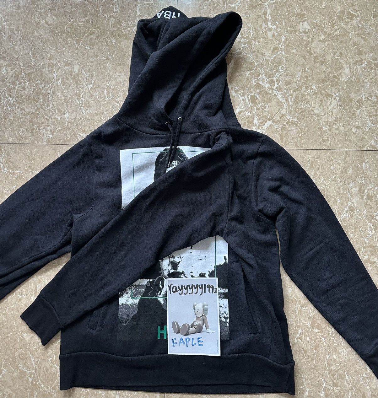 Hood By Air HBA Black Montgomery Double Hoodie Size US S / EU 44-46 / 1 - 5 Thumbnail
