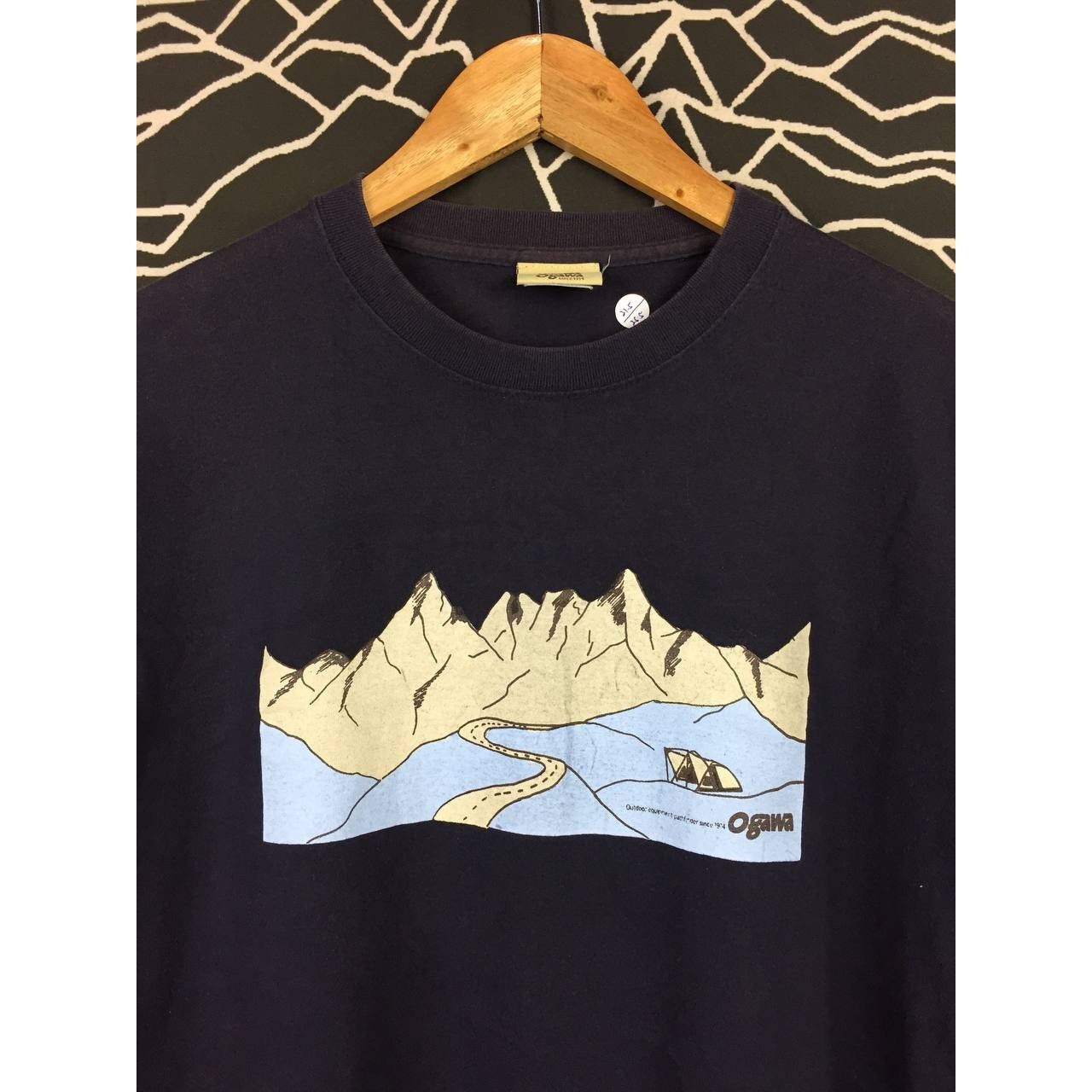 Japanese Brand × Vintage Ogawa Outdoor Equipment Pathfinder Apparel Mountain Tee Size US L / EU 52-54 / 3 - 3 Thumbnail