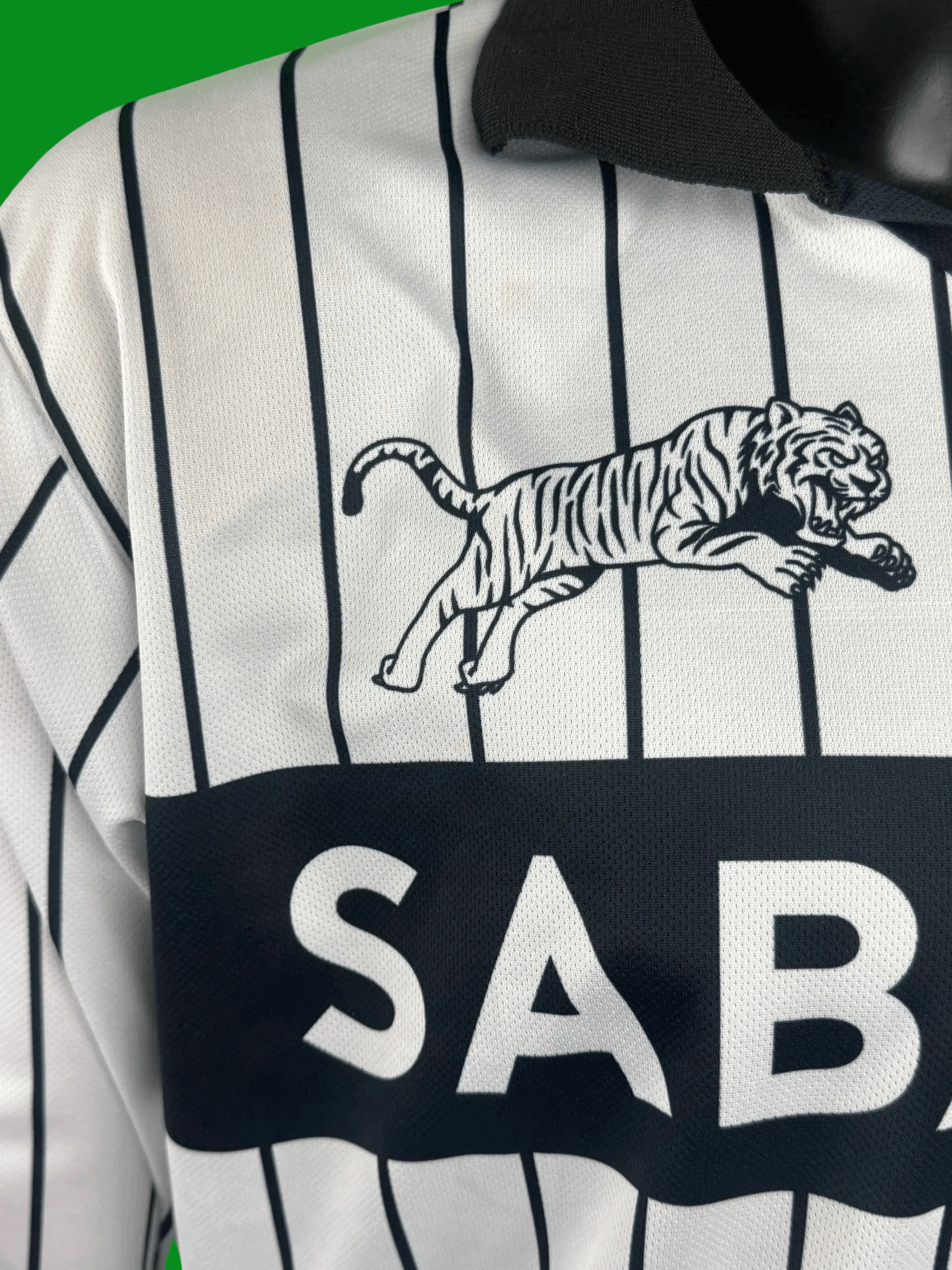 Other VTG Lads “Sabaidee” Striped Long-Sleeve Jersey Shirt #99 Size US L / EU 52-54 / 3 - 3 Thumbnail